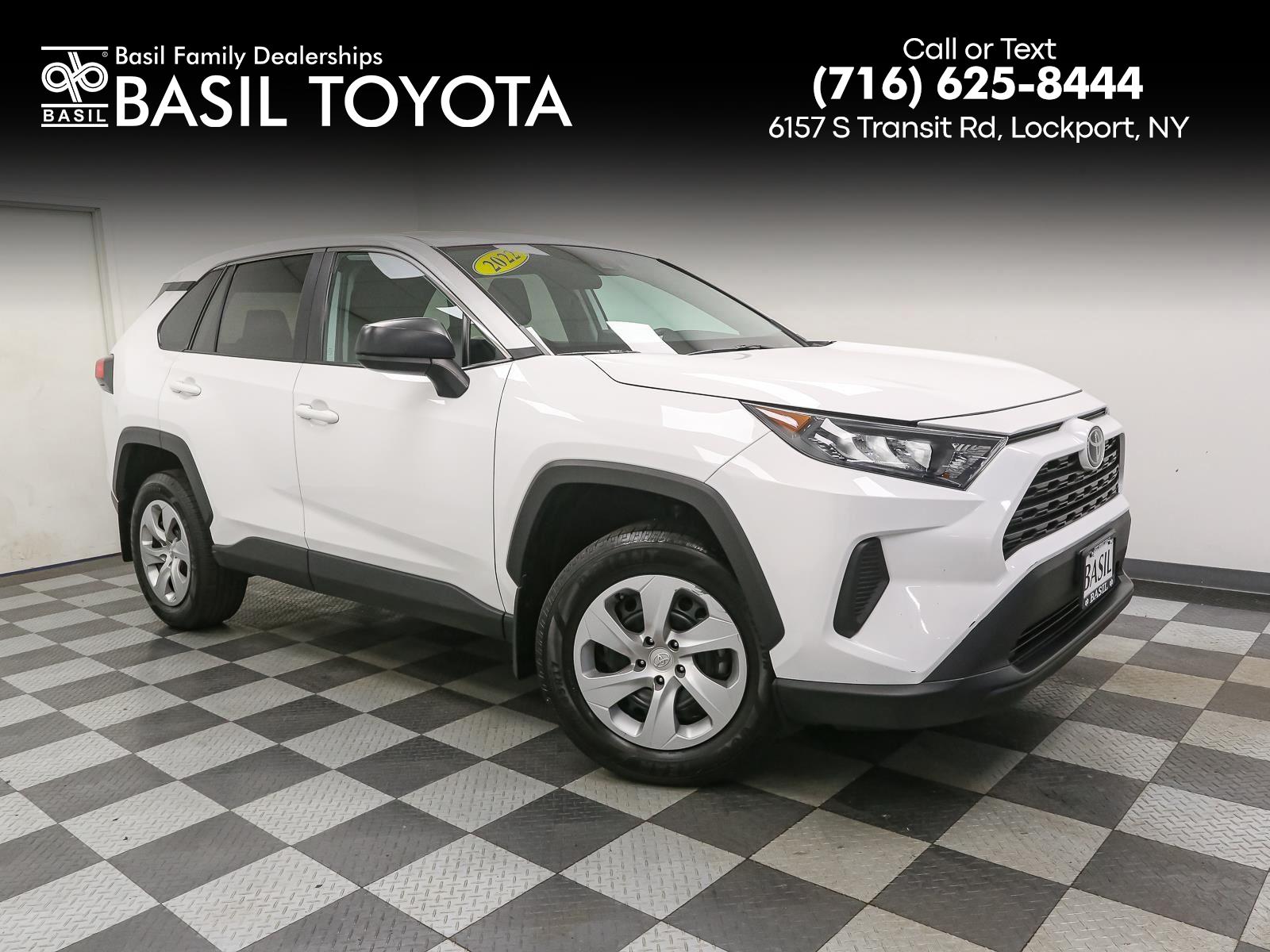 White 2022 Toyota RAV4 SUV / Crossover All-Wheel Drive 8-Speed Automatic