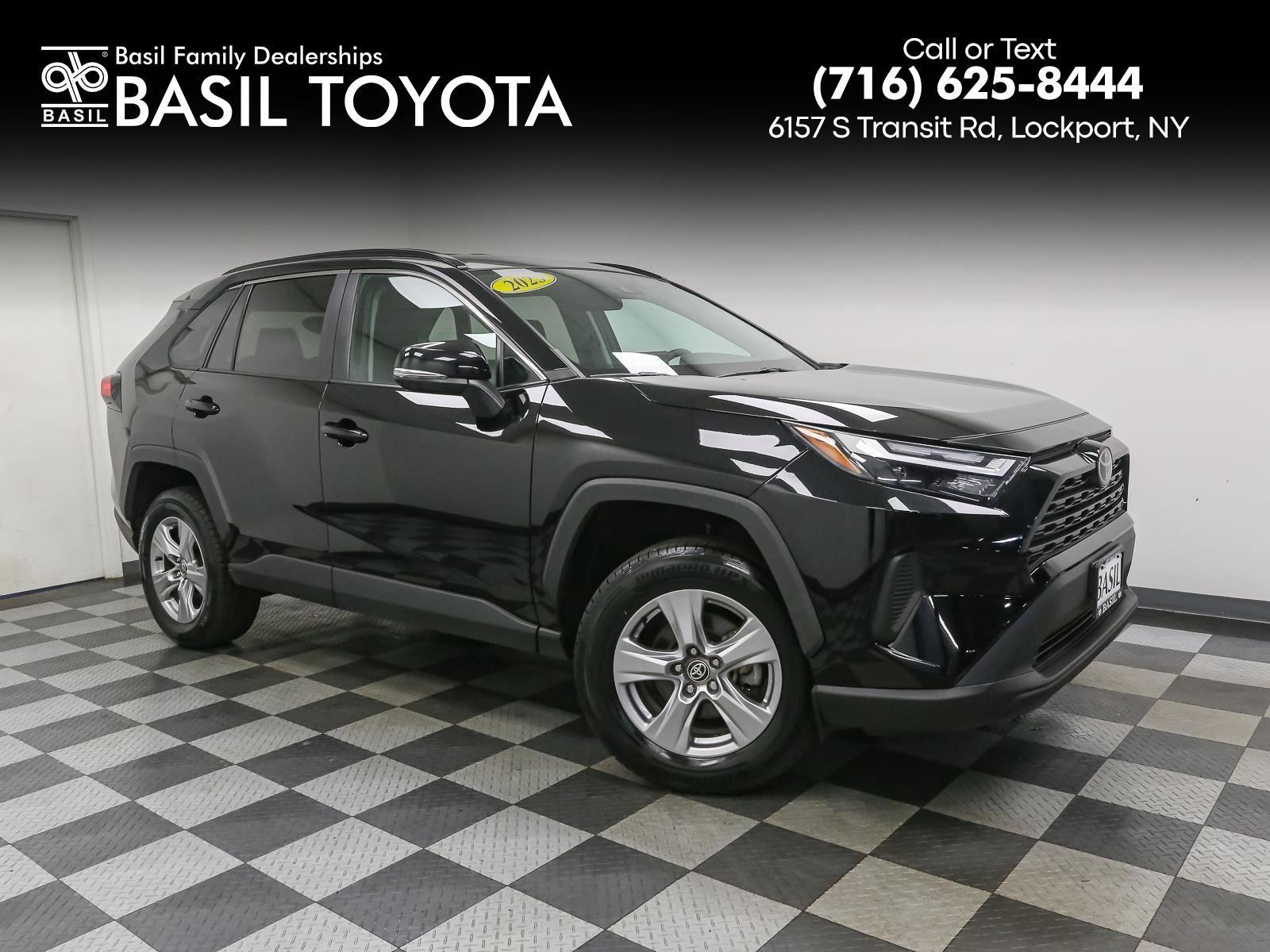 Midnight Black Metallic 2025 Toyota RAV4 SUV / Crossover All-Wheel Drive 8-Speed Automatic