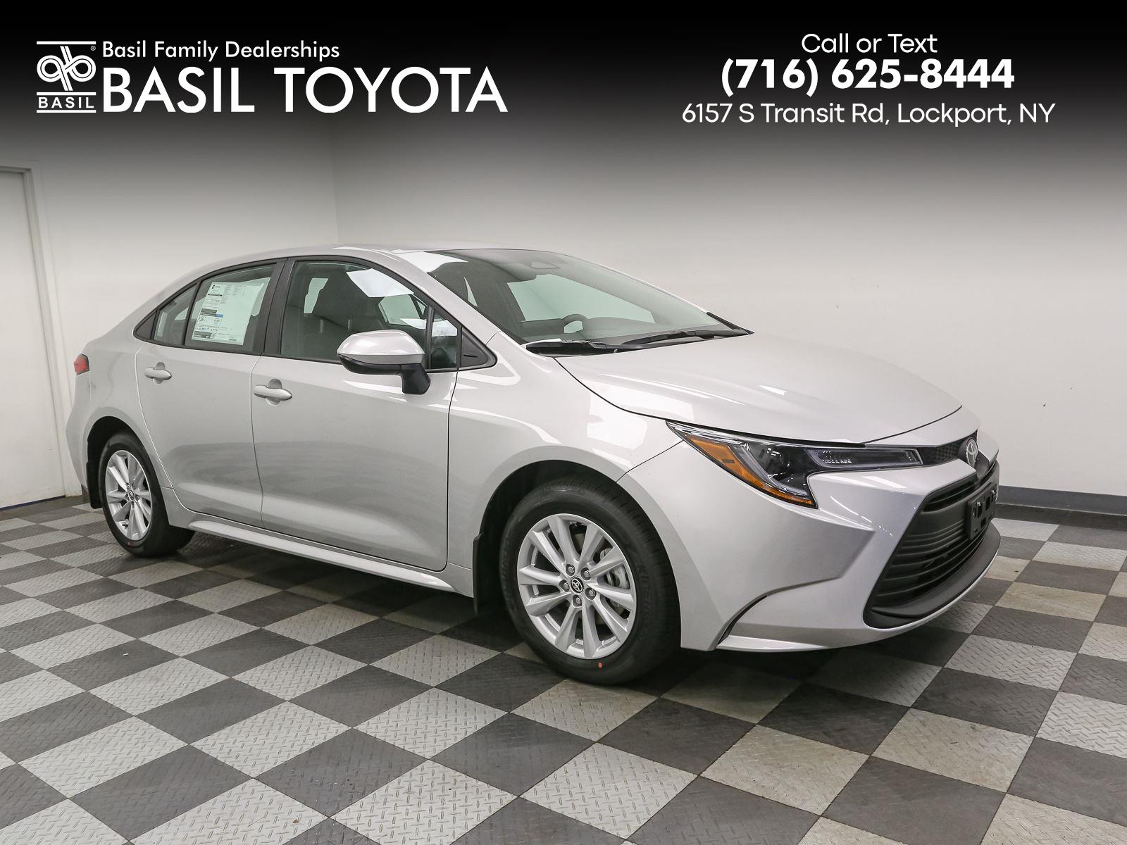 Classic Silver Metallic 2026 Toyota Corolla Sedan Front-Wheel Drive Continuously Variable Transmission
