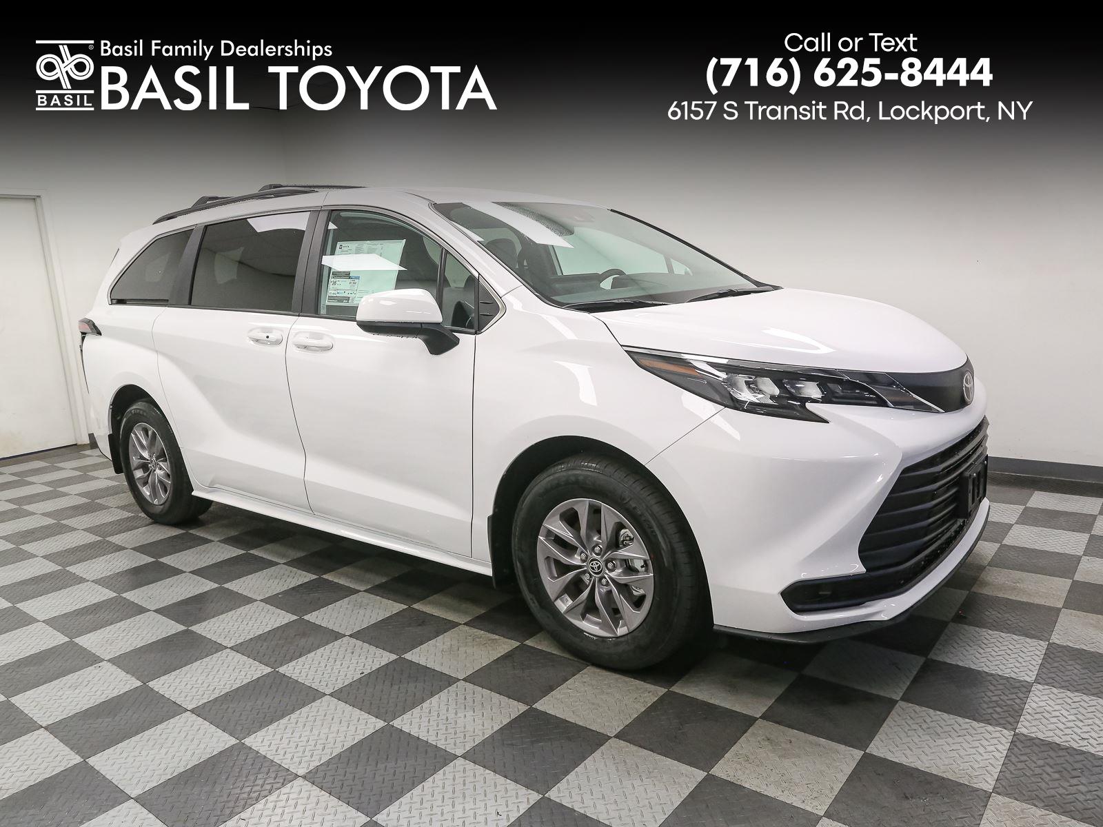 Ice Cap 2026 Toyota Sienna Minivan Front-Wheel Drive Continuously Variable Transmission