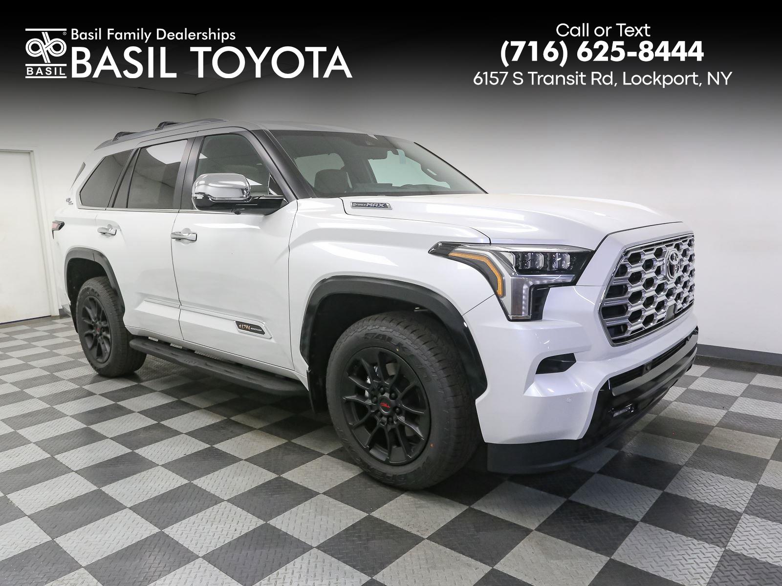 White (Wind Chill Pearl) 2026 Toyota Sequoia SUV / Crossover Four-Wheel Drive Automatic