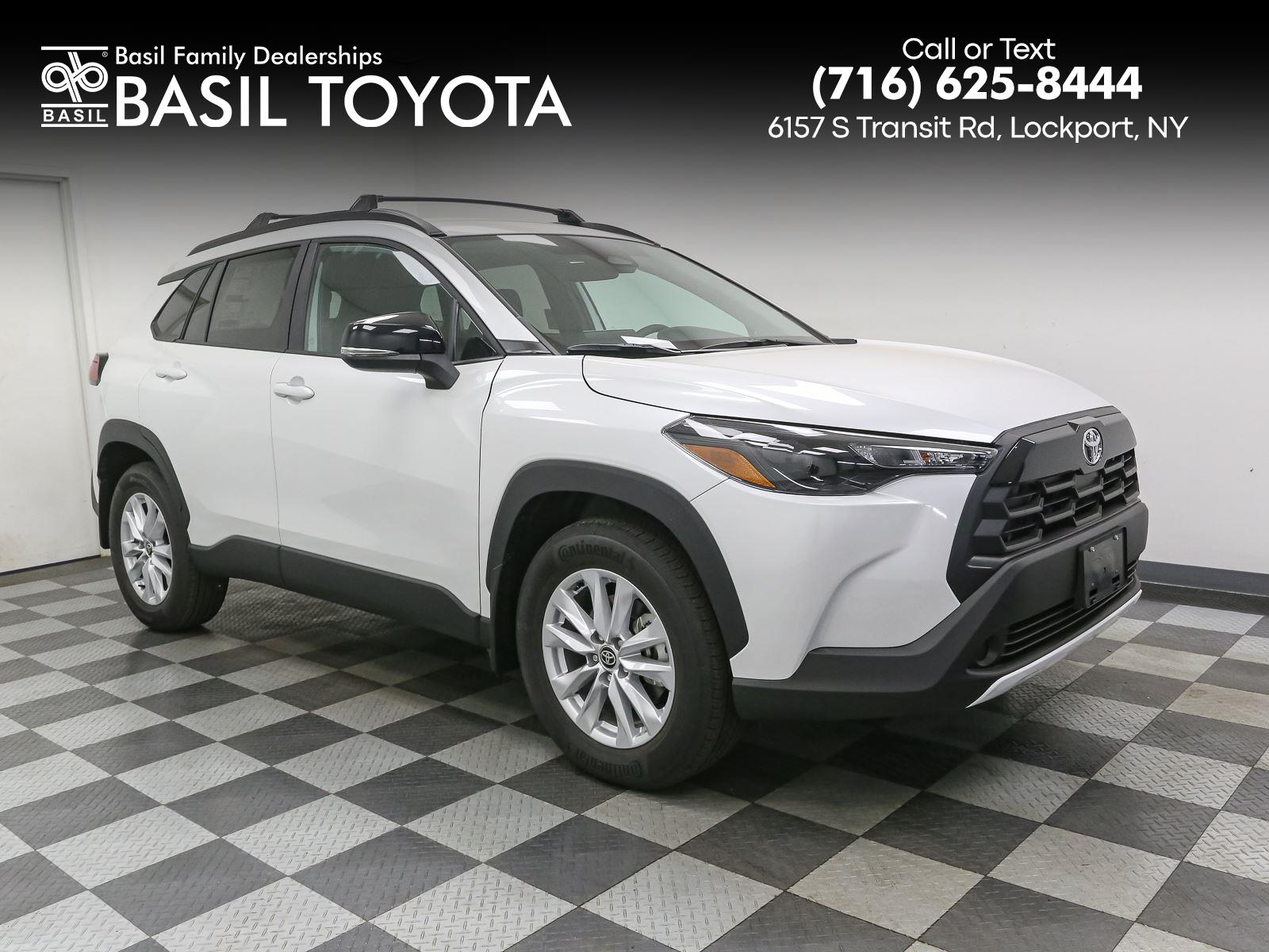 White (Wind Chill Pearl) 2026 Toyota Corolla Cross SUV / Crossover All-Wheel Drive Continuously Variable Transmission