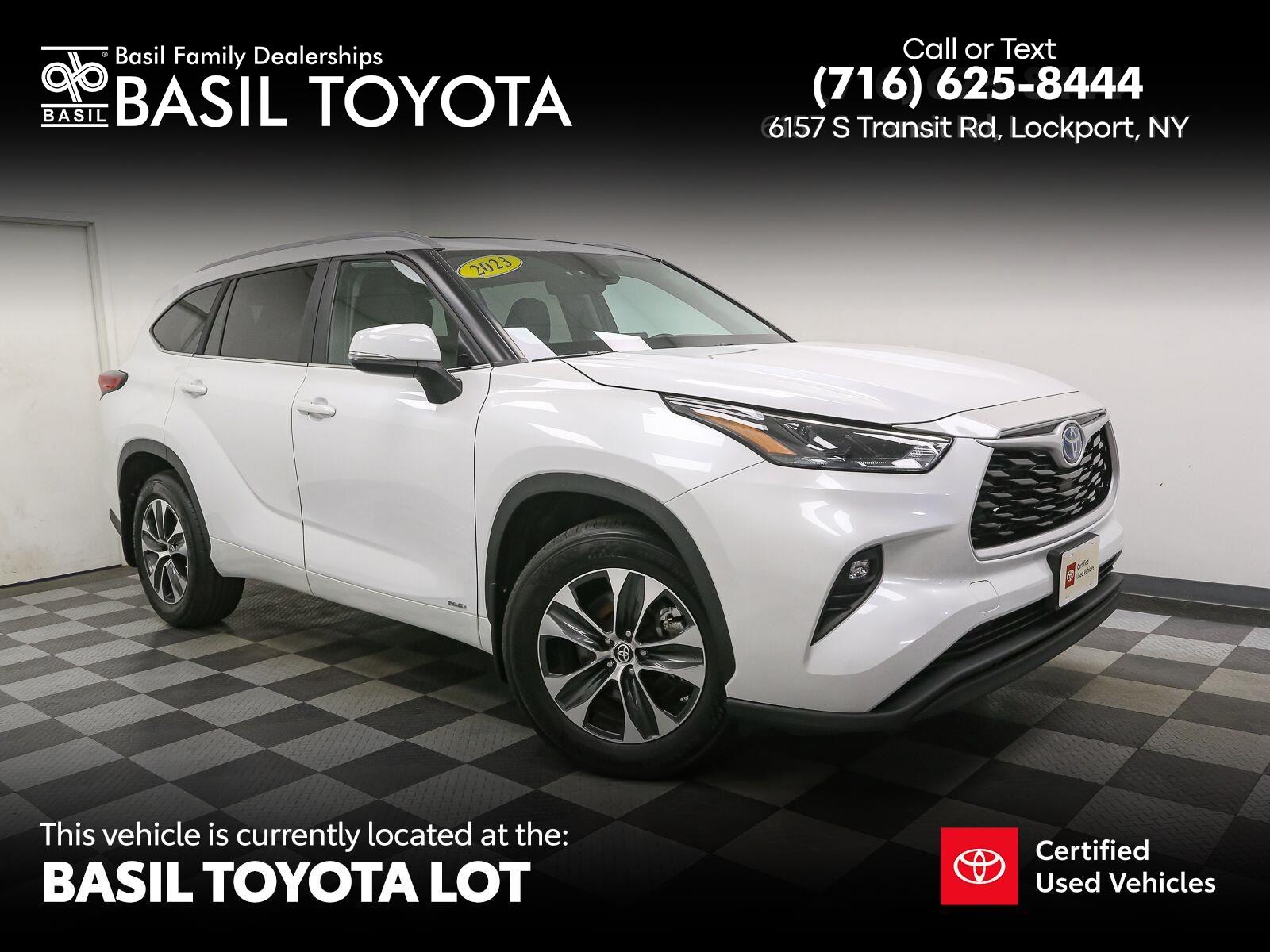 2023 Toyota Highlander Hybrid XLE AWD