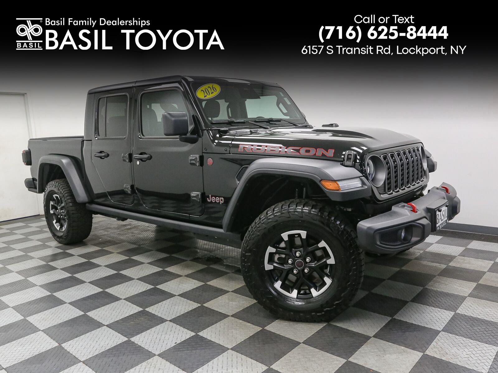  2026 Jeep Gladiator Rubicon Crew Cab 4WD   