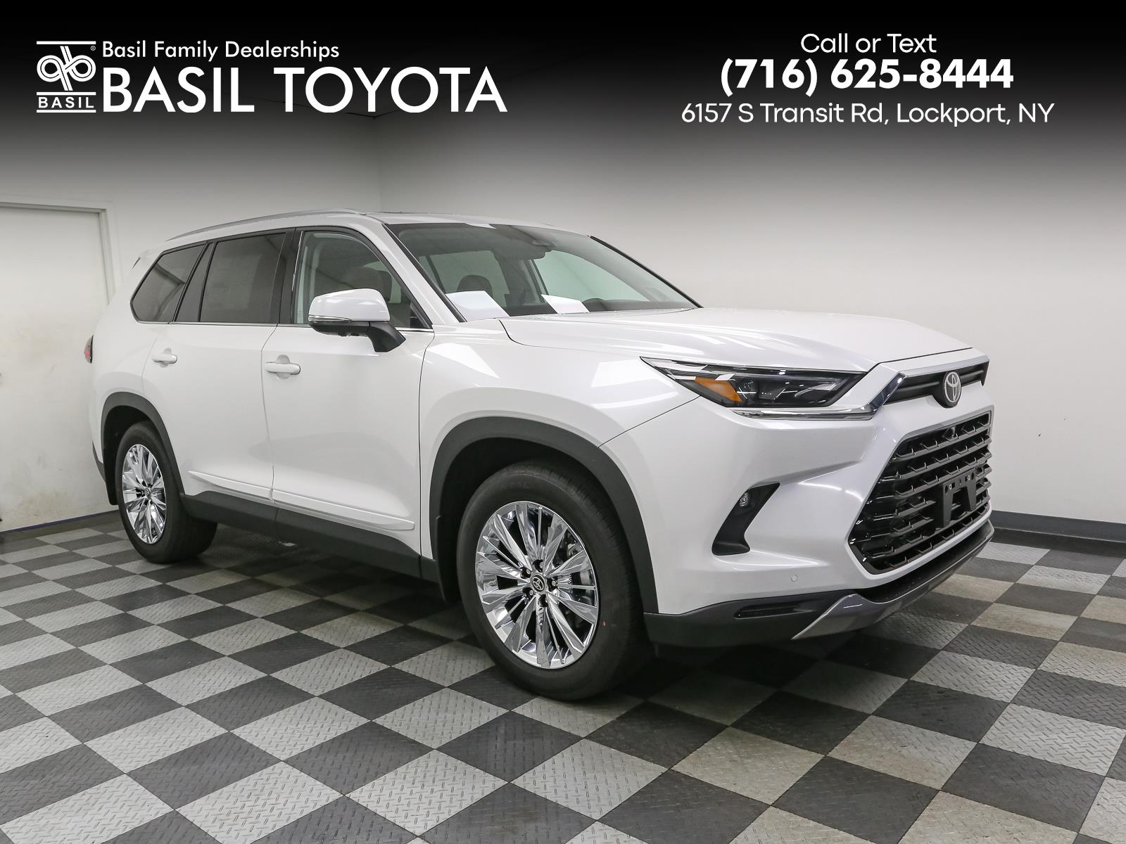 White (Wind Chill Pearl) 2026 Toyota Grand Highlander SUV / Crossover All-Wheel Drive 8-Speed Automatic