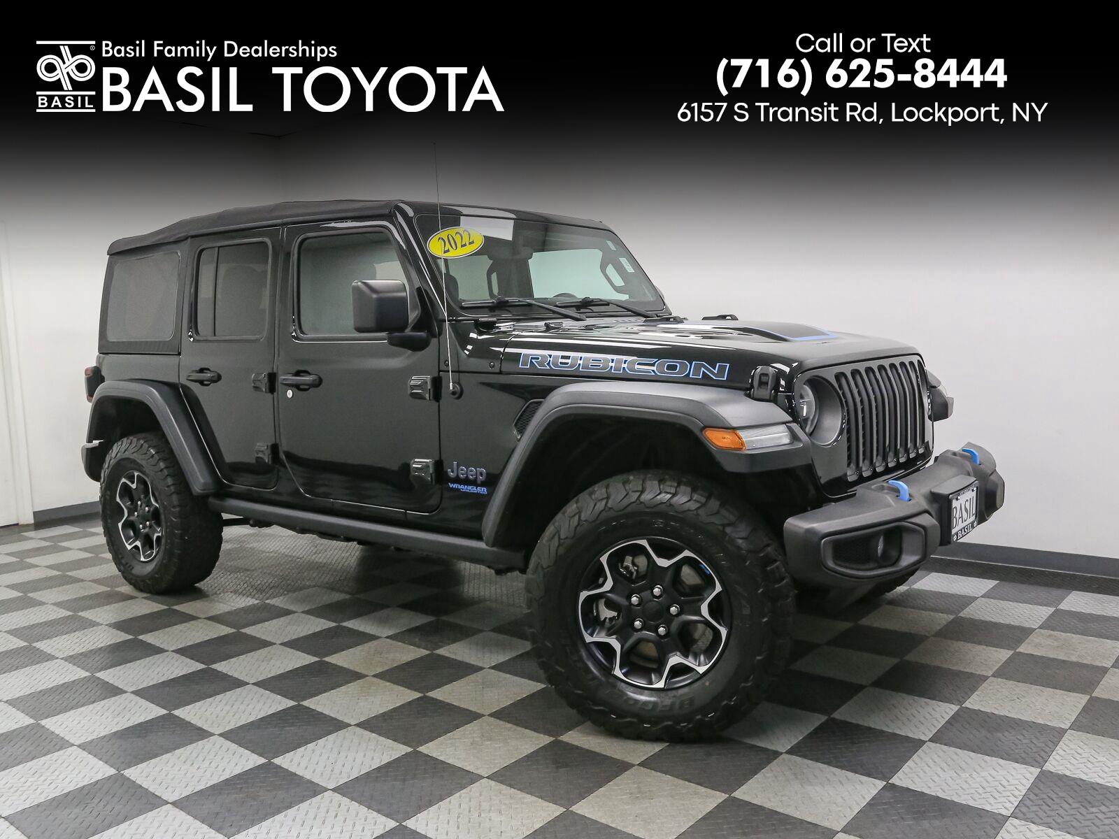  2022 Jeep Wrangler 4xe Rubicon 4WD   