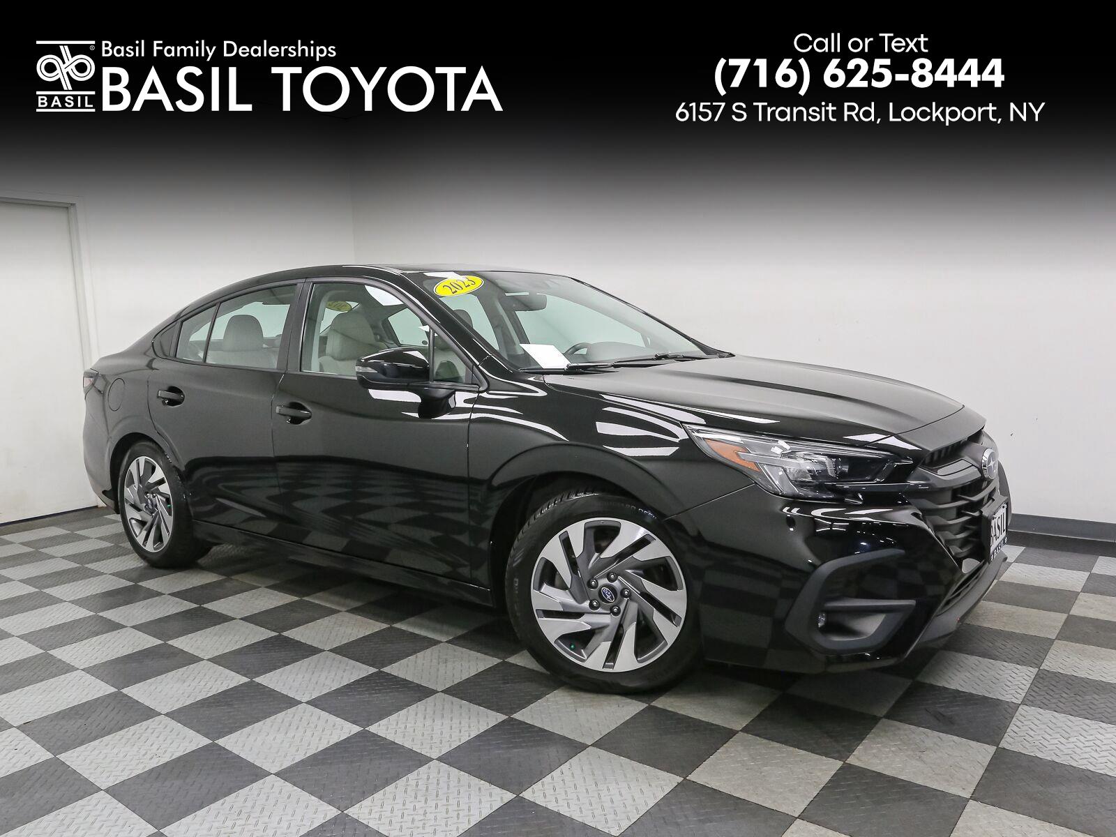 Crystal Black Silica 2023 Subaru Legacy Sedan All-Wheel Drive Continuously Variable Transmission