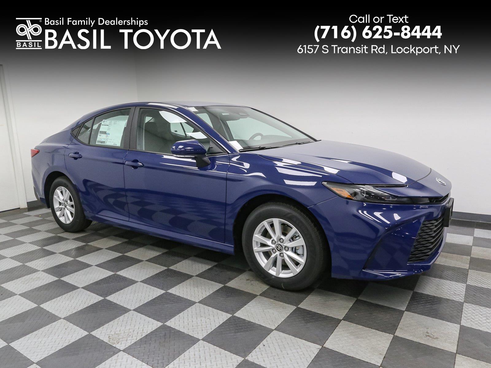Reservoir Blue 2026 Toyota Camry Sedan All-Wheel Drive Continuously Variable Transmission