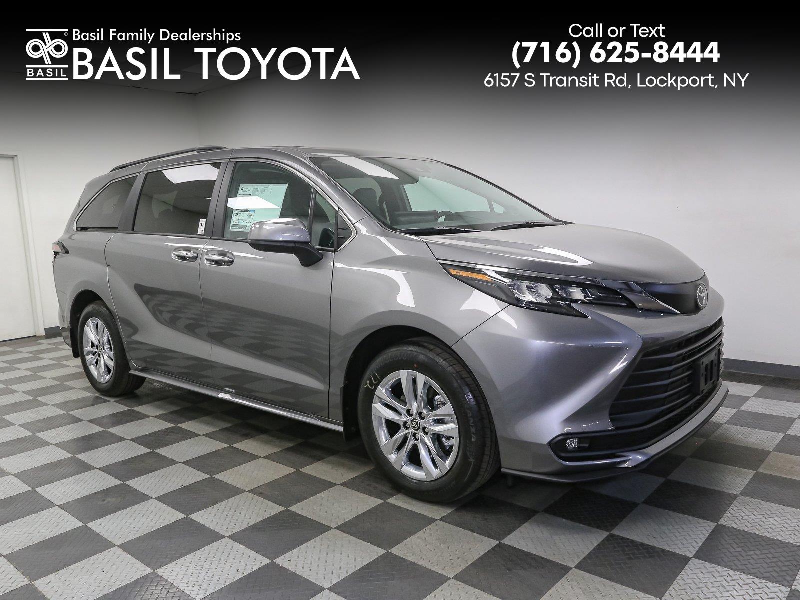 Heavy Metal 2026 Toyota Sienna Minivan All-Wheel Drive Continuously Variable Transmission