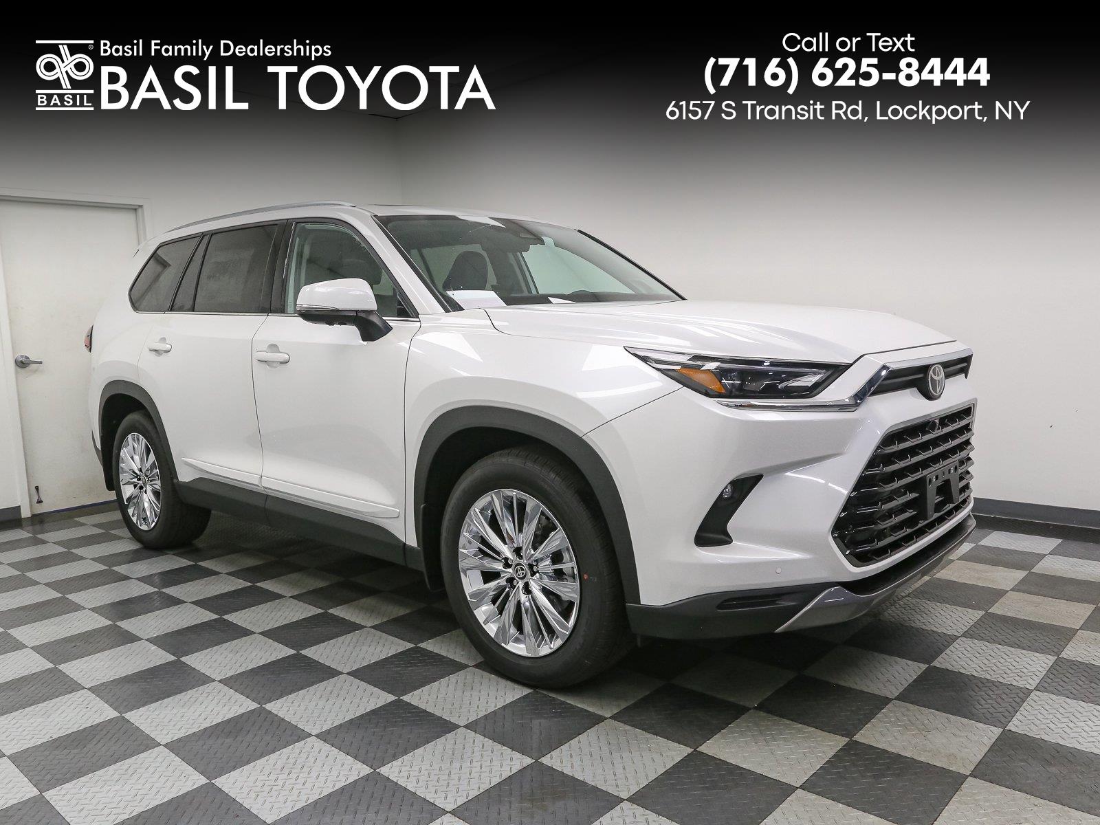 White (Wind Chill Pearl) 2026 Toyota Grand Highlander SUV / Crossover All-Wheel Drive 8-Speed Automatic