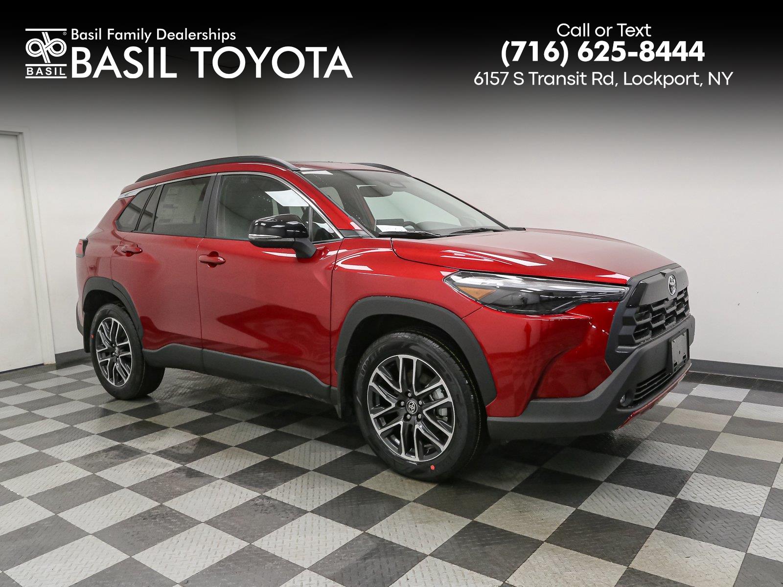 Soul Red Crystal 2026 Toyota Corolla Cross SUV / Crossover All-Wheel Drive Continuously Variable Transmission