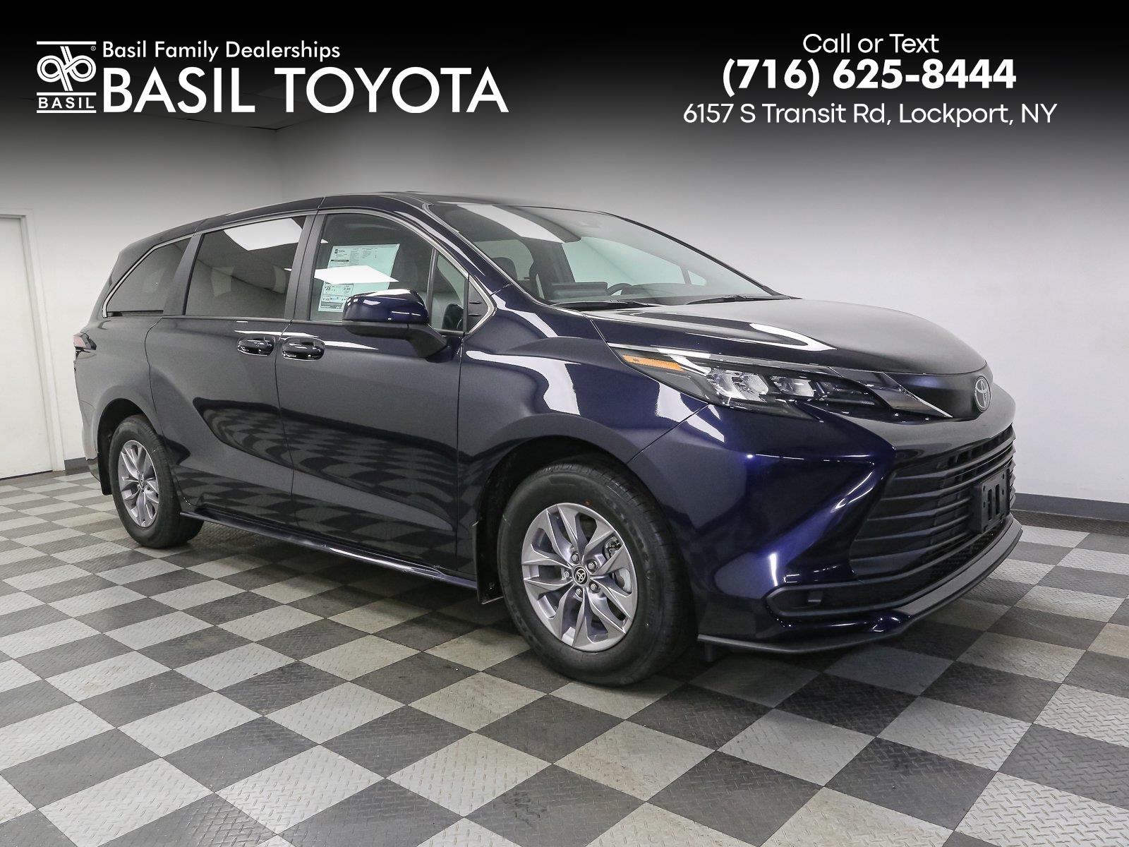 Blueprint 2026 Toyota Sienna Minivan All-Wheel Drive Continuously Variable Transmission