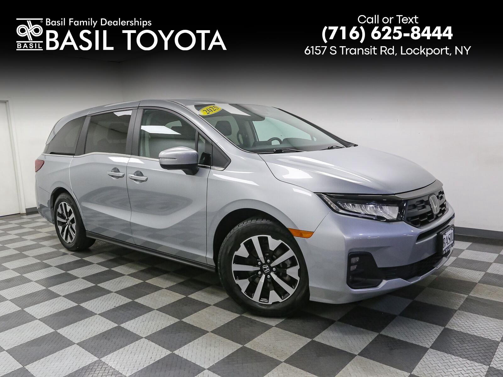 Gray (Modern Steel Metallic) 2025 Honda Odyssey Minivan Front-Wheel Drive Automatic