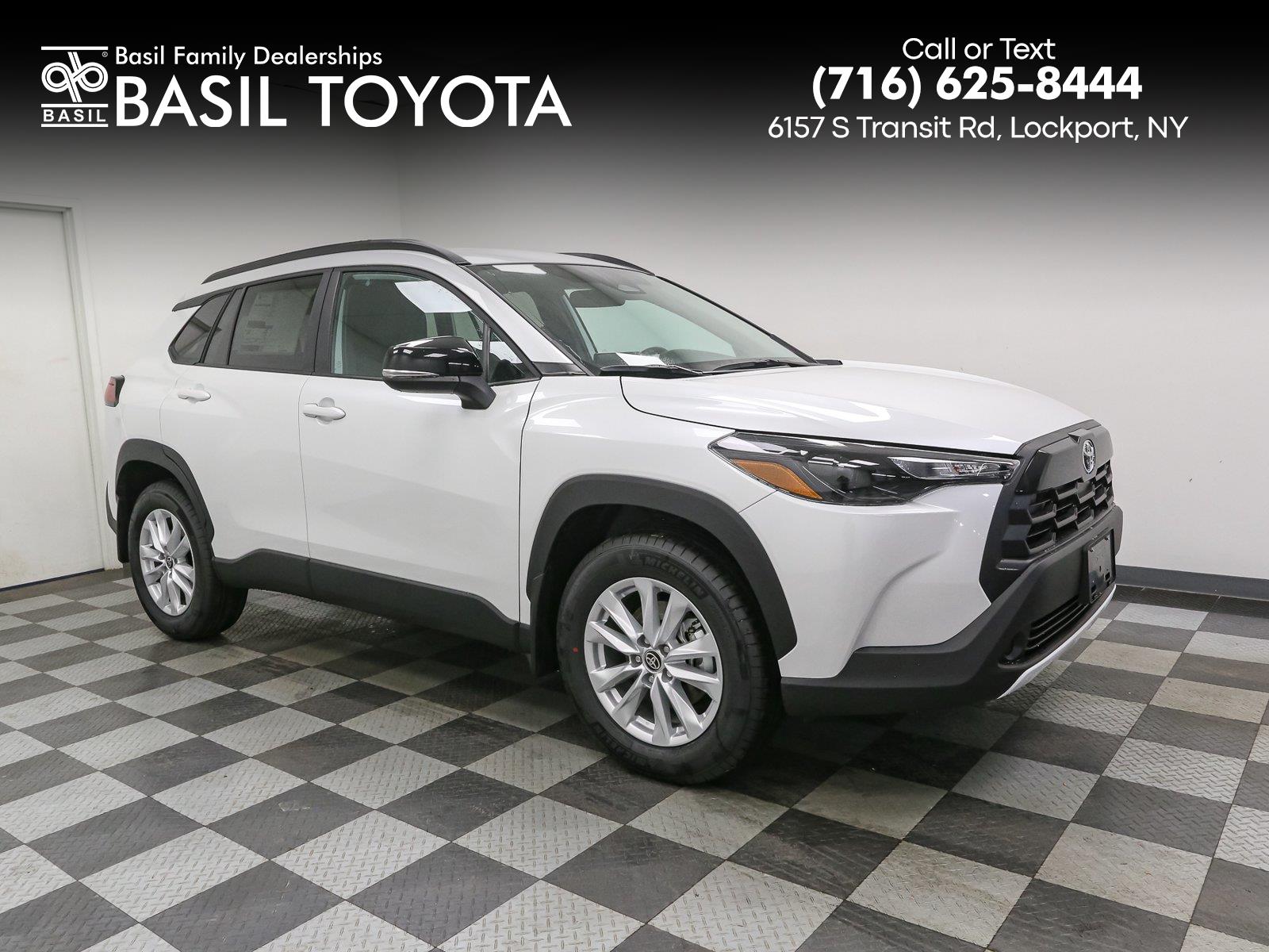 White (Wind Chill Pearl) 2026 Toyota Corolla Cross SUV / Crossover All-Wheel Drive Continuously Variable Transmission