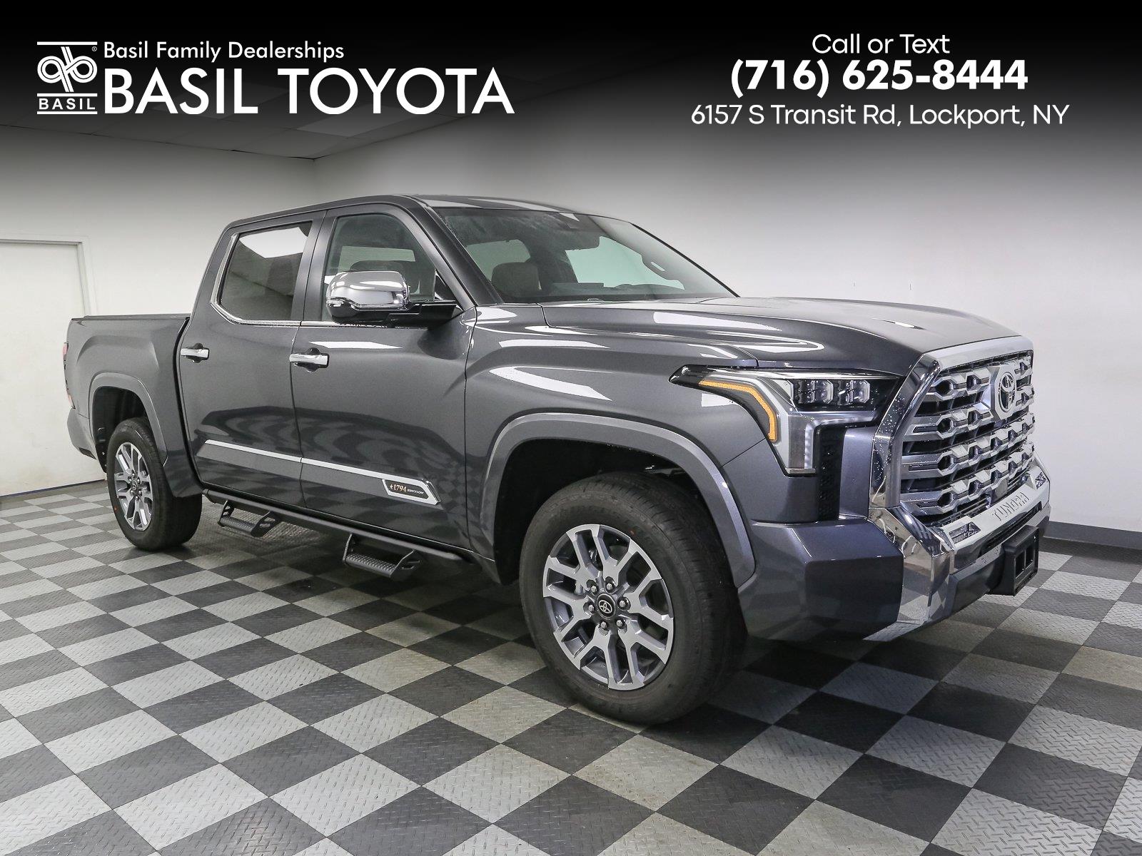 Magnetic Gray Metallic 2026 Toyota Tundra Pickup Truck Four-Wheel Drive Automatic