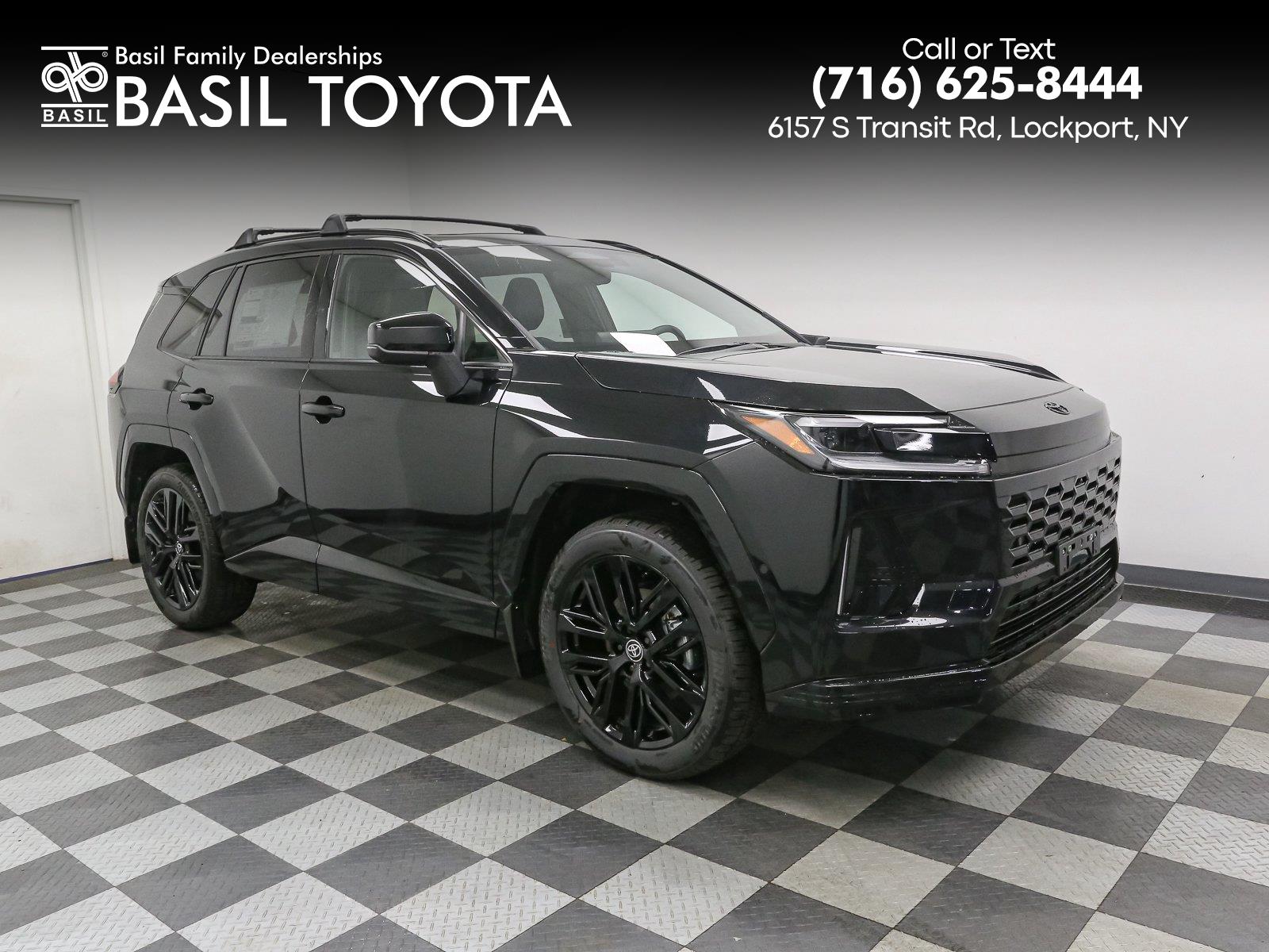 Midnight Black Metallic 2026 Toyota RAV4 Plug-in Hybrid SUV / Crossover  Continuously Variable Transmission