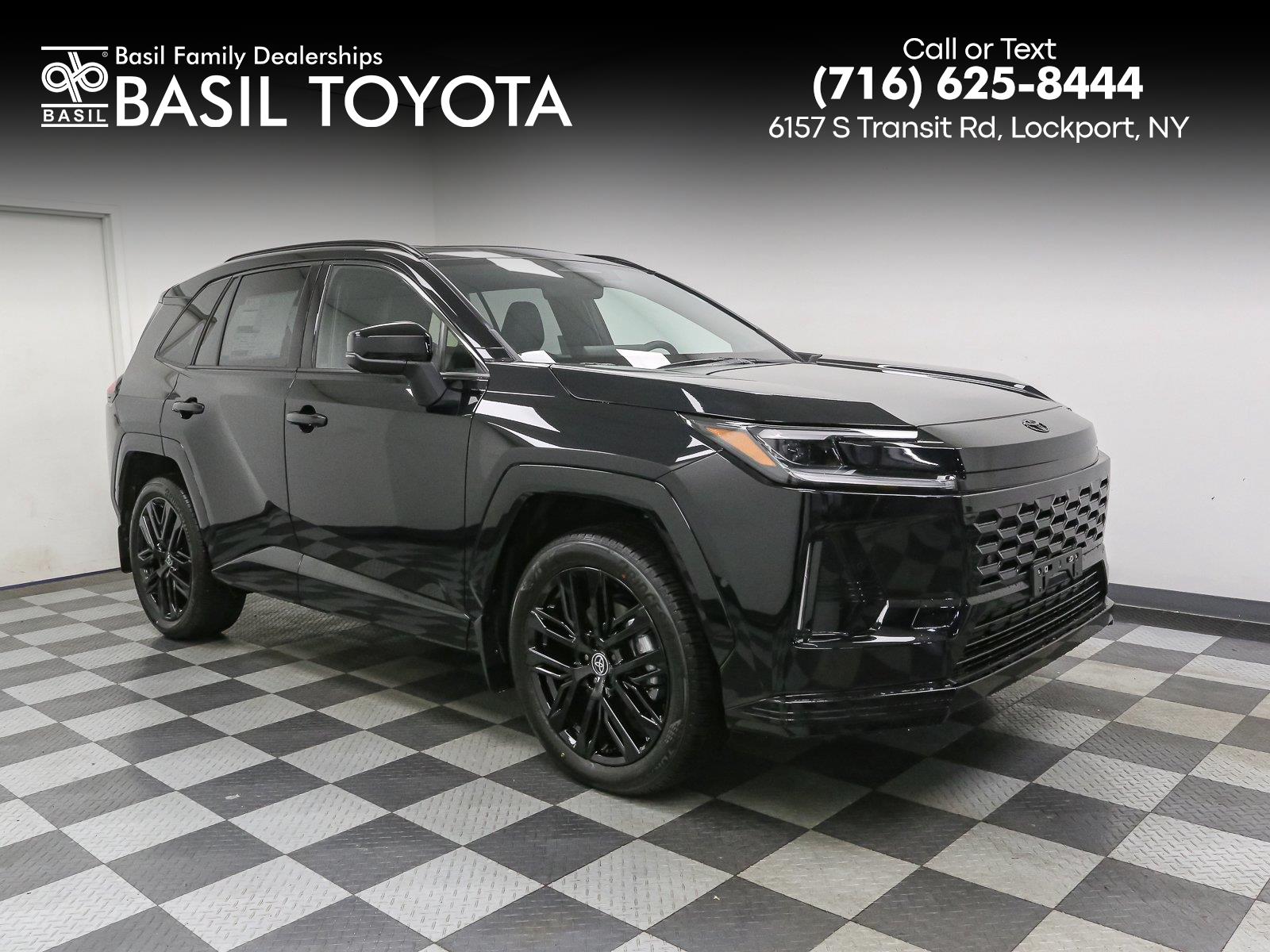 Midnight Black Metallic 2026 Toyota RAV4 Plug-in Hybrid SUV / Crossover  Continuously Variable Transmission