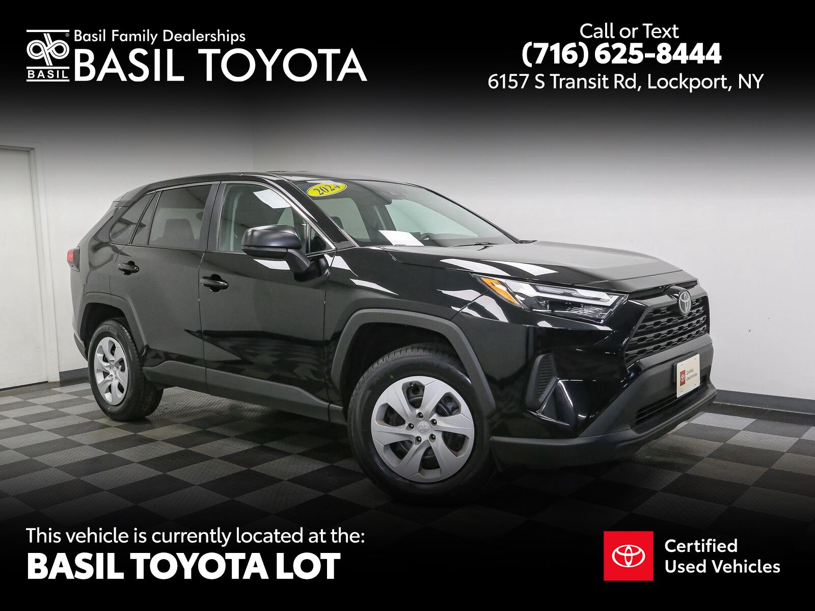 Midnight Black Metallic 2024 Toyota RAV4 SUV / Crossover All-Wheel Drive 8-Speed Automatic