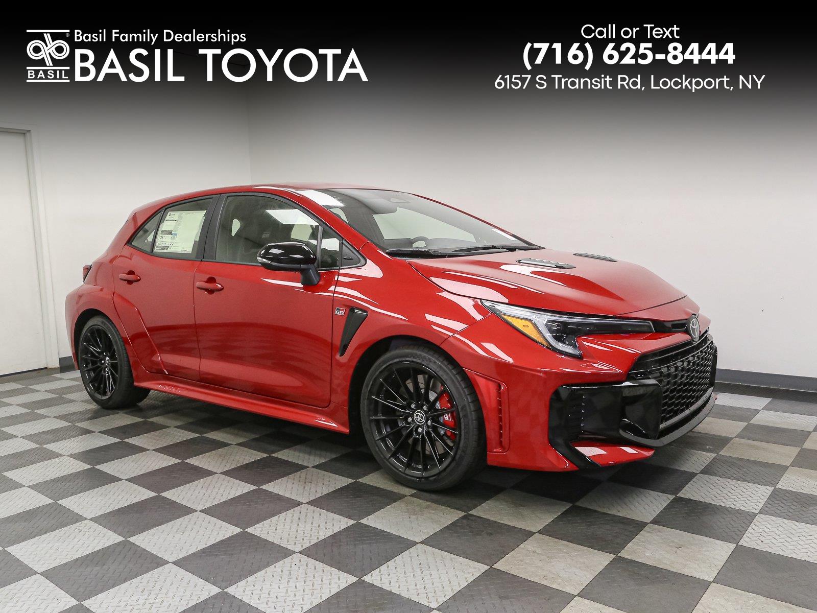 Supersonic Red 2026 Toyota GR Corolla Hatchback All-Wheel Drive 6-Speed Manual