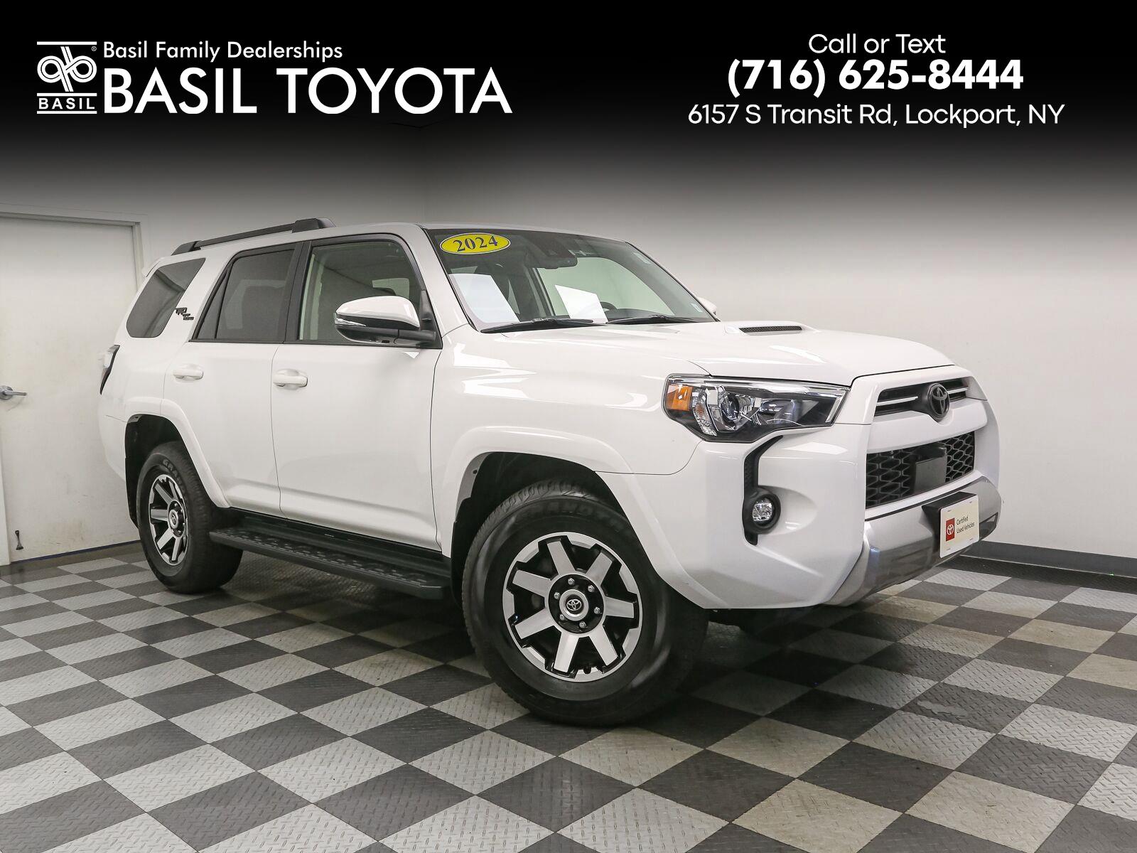 Ice Cap 2024 Toyota 4Runner SUV / Crossover Four-Wheel Drive 5-Speed Automatic