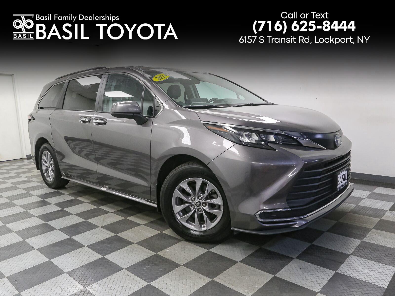 GY 2024 Toyota Sienna Minivan Front-Wheel Drive Continuously Variable Transmission