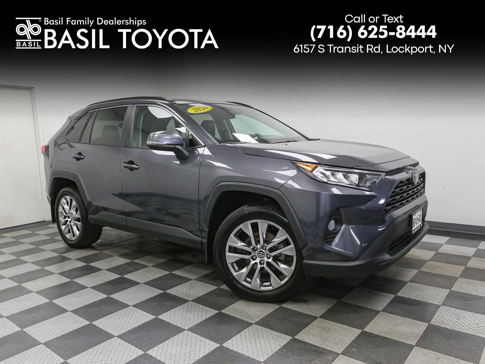 Magnetic Gray Metallic 2020 Toyota RAV4 SUV / Crossover All-Wheel Drive 8-Speed Automatic
