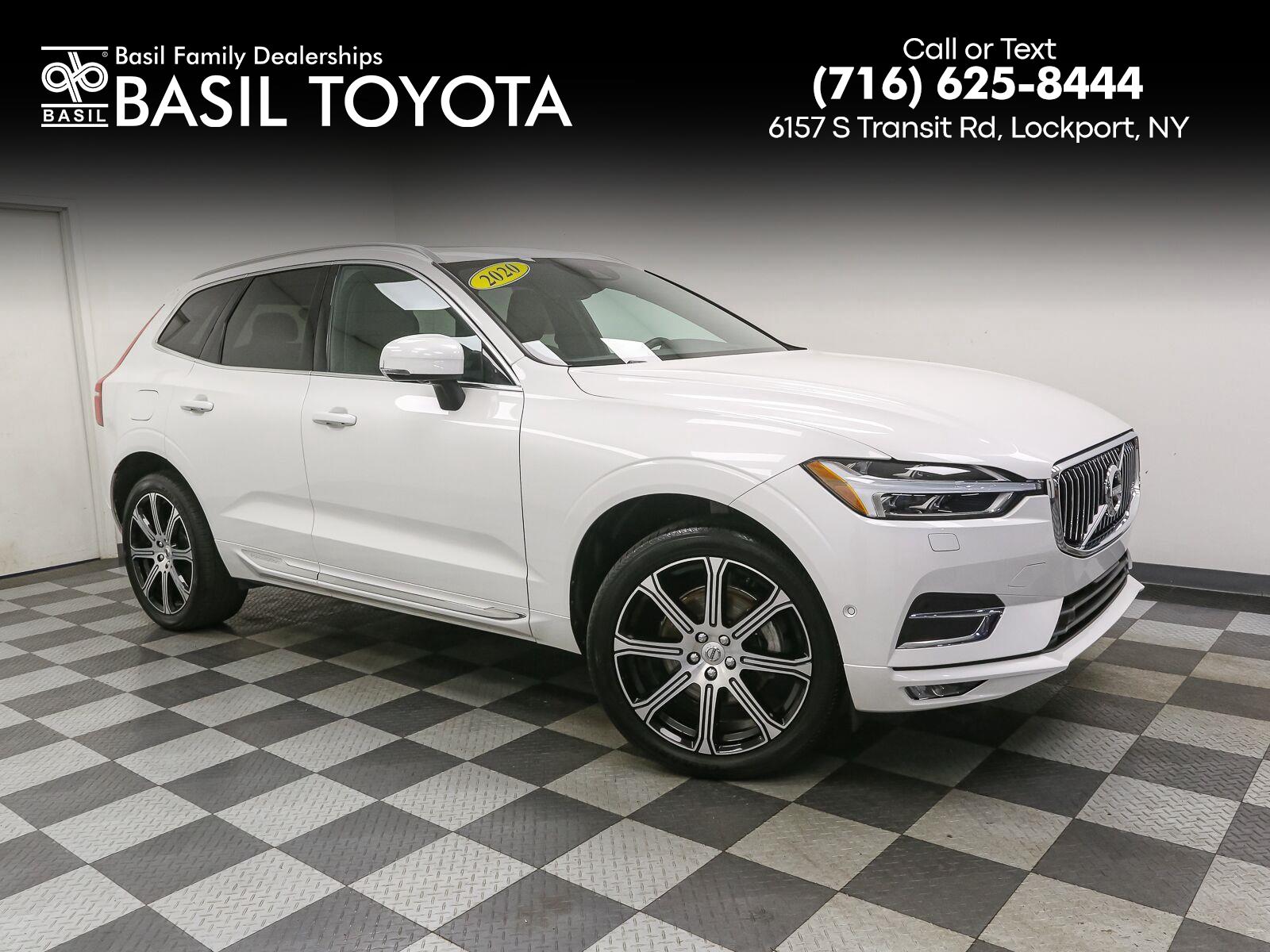 Crystal White Metallic 2020 Volvo XC60 SUV / Crossover All-Wheel Drive Automatic