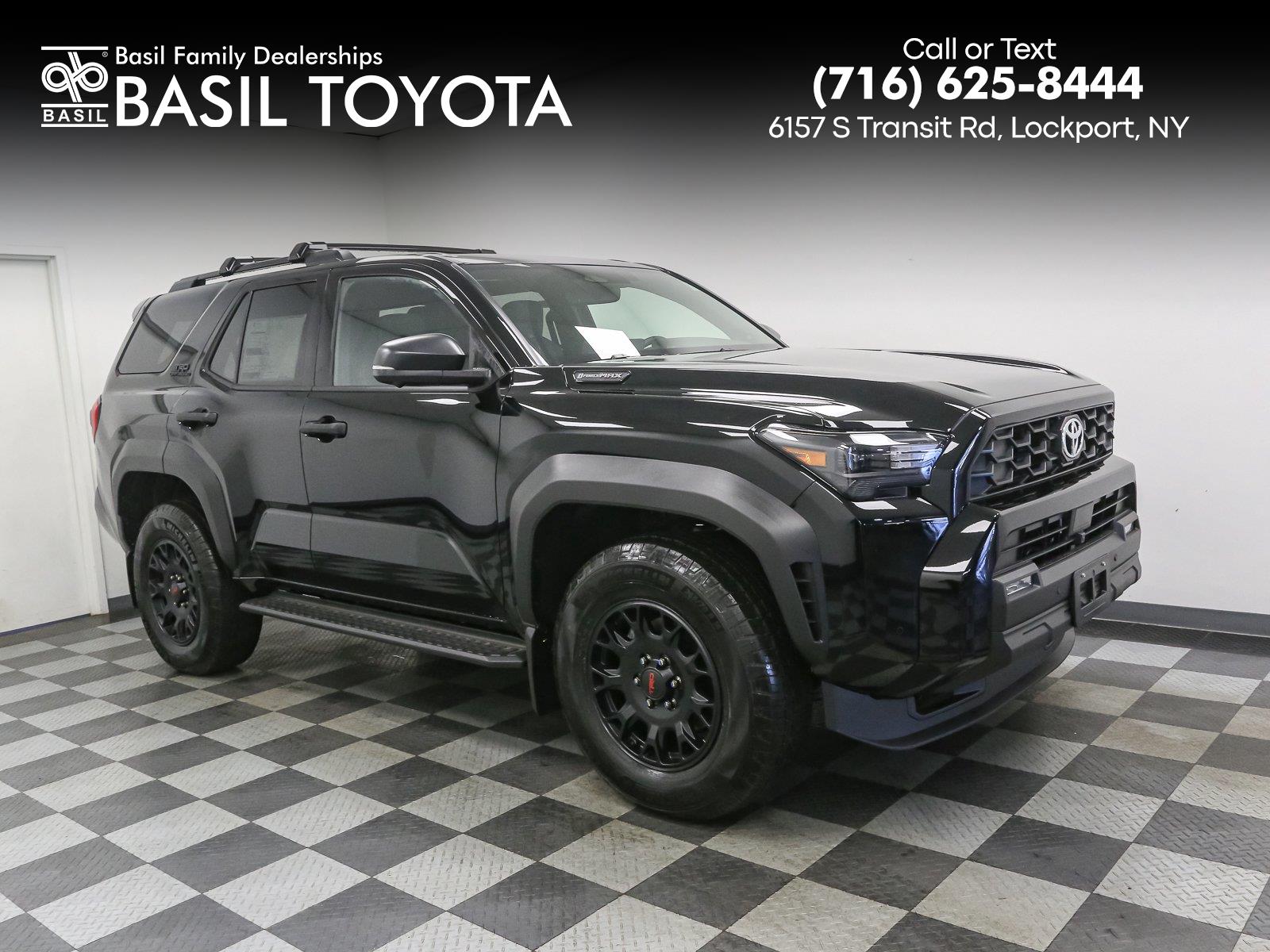 Black 2026 Toyota 4Runner SUV / Crossover Four-Wheel Drive 8-Speed Automatic