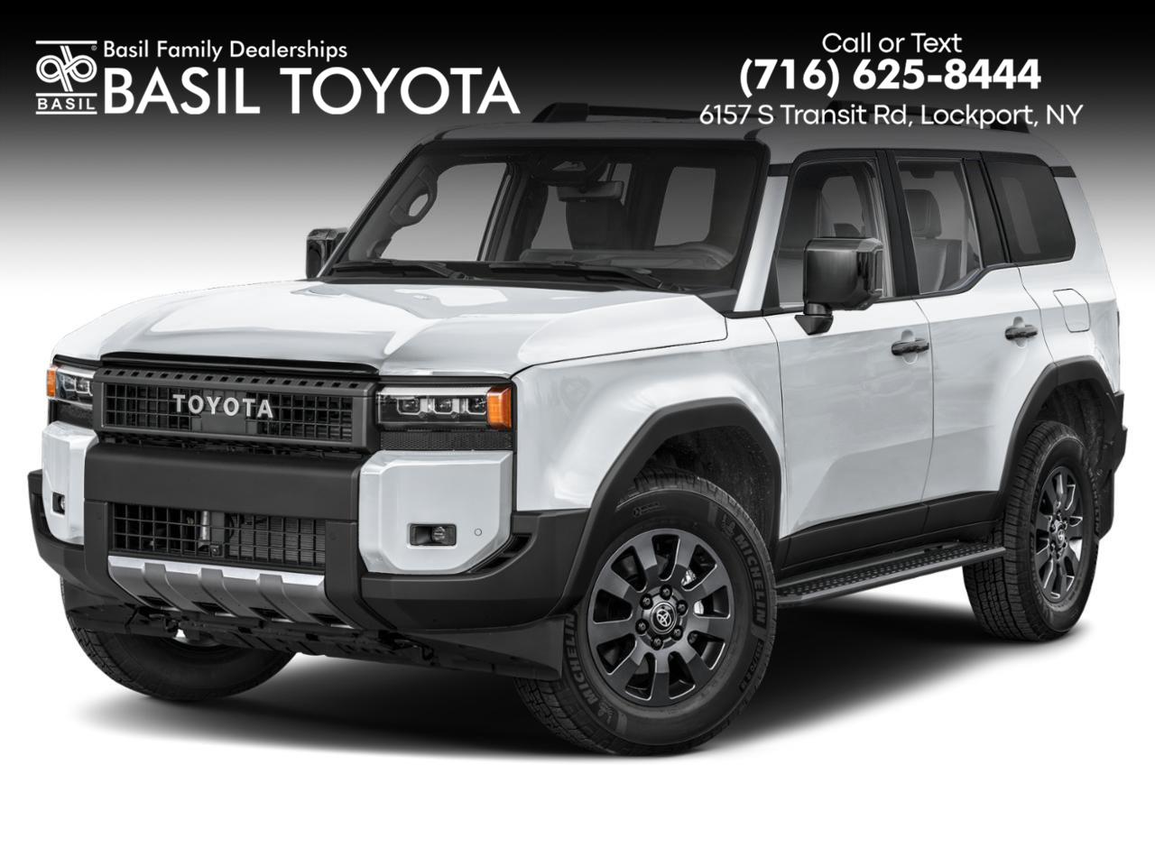 White (Wind Chill Pearl) 2027 Toyota Land Cruiser SUV / Crossover Four-Wheel Drive 8-Speed Automatic