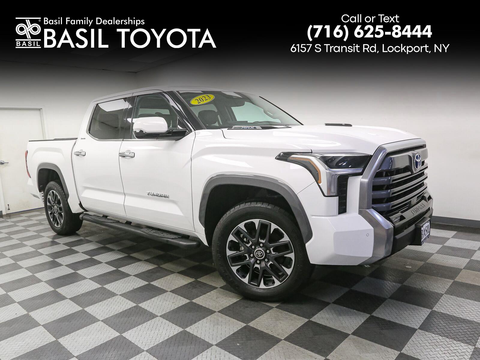  2023 Toyota Tundra Hybrid Limited HV CrewMax Cab 4WD   