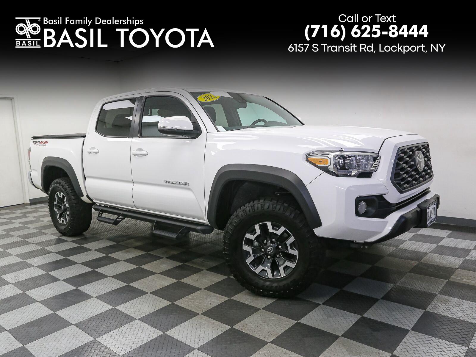 Ice Cap 2023 Toyota Tacoma Pickup Truck Four-Wheel Drive Automatic