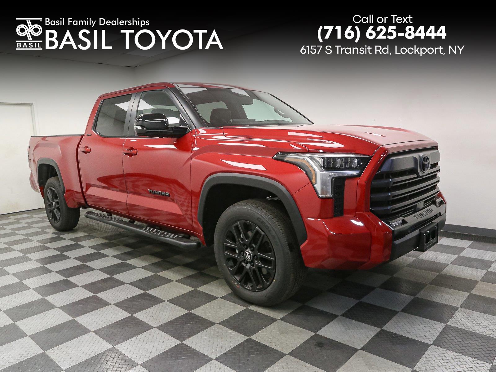 Supersonic Red 2026 Toyota Tundra Pickup Truck Four-Wheel Drive Automatic