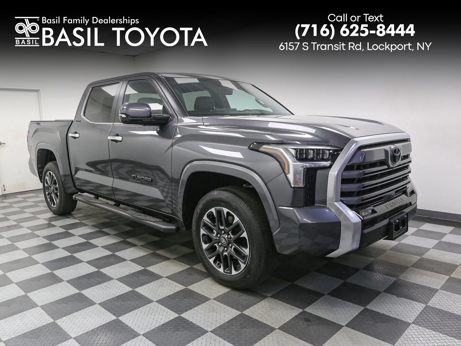 Magnetic Gray Metallic 2026 Toyota Tundra Pickup Truck Four-Wheel Drive Automatic