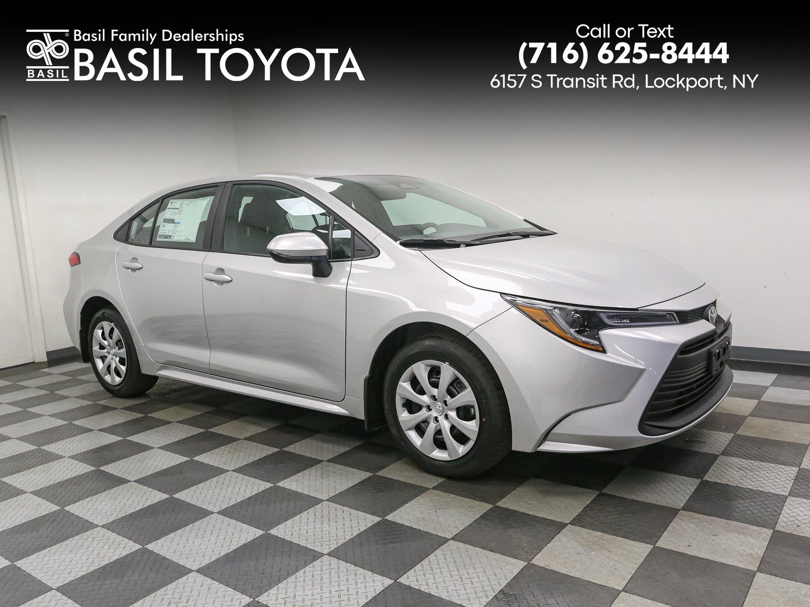 Classic Silver Metallic 2027 Toyota Corolla Sedan Front-Wheel Drive Continuously Variable Transmission