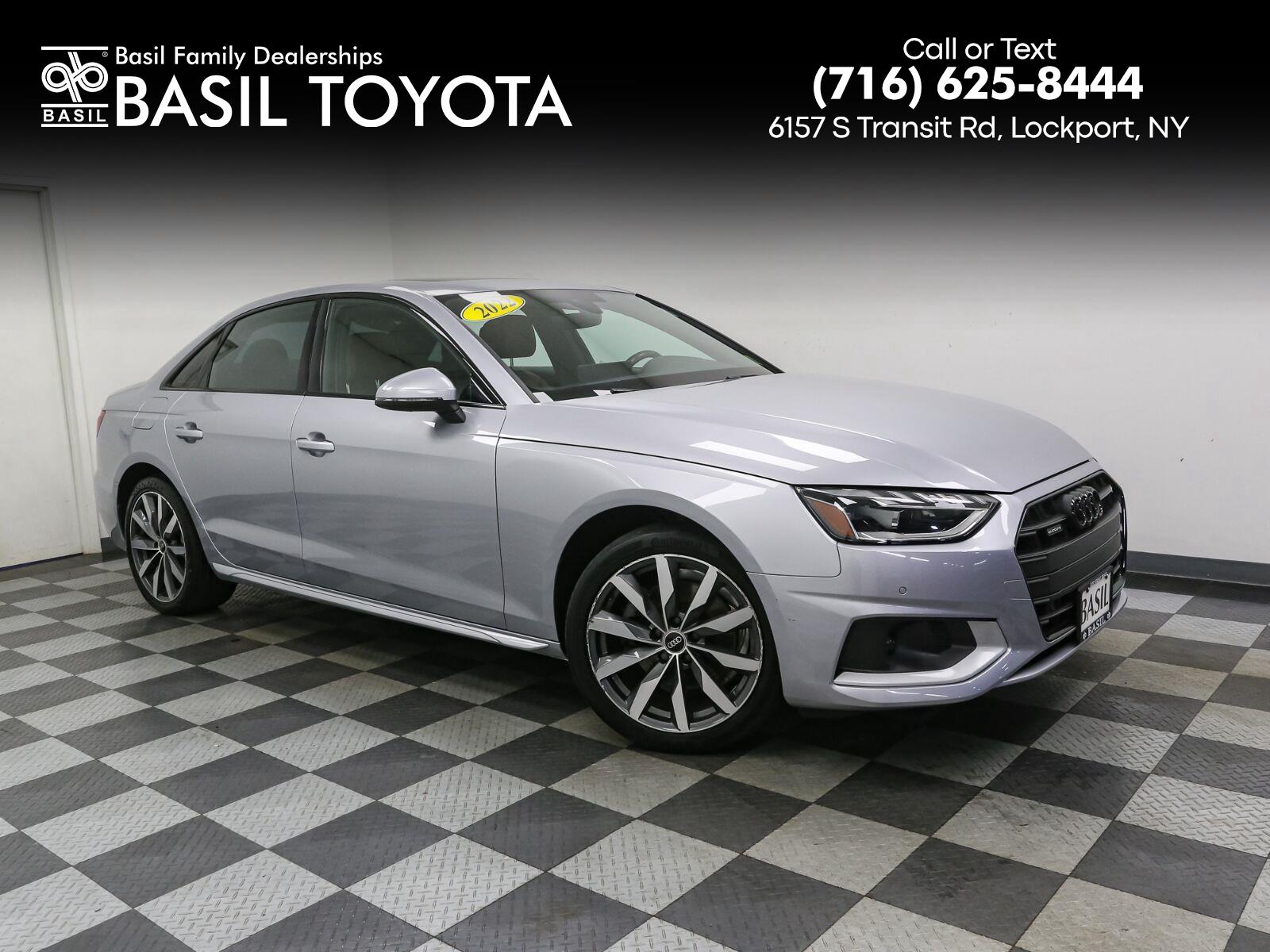 2022 Audi A4 quattro Premium Plus 40 TFSI AWD