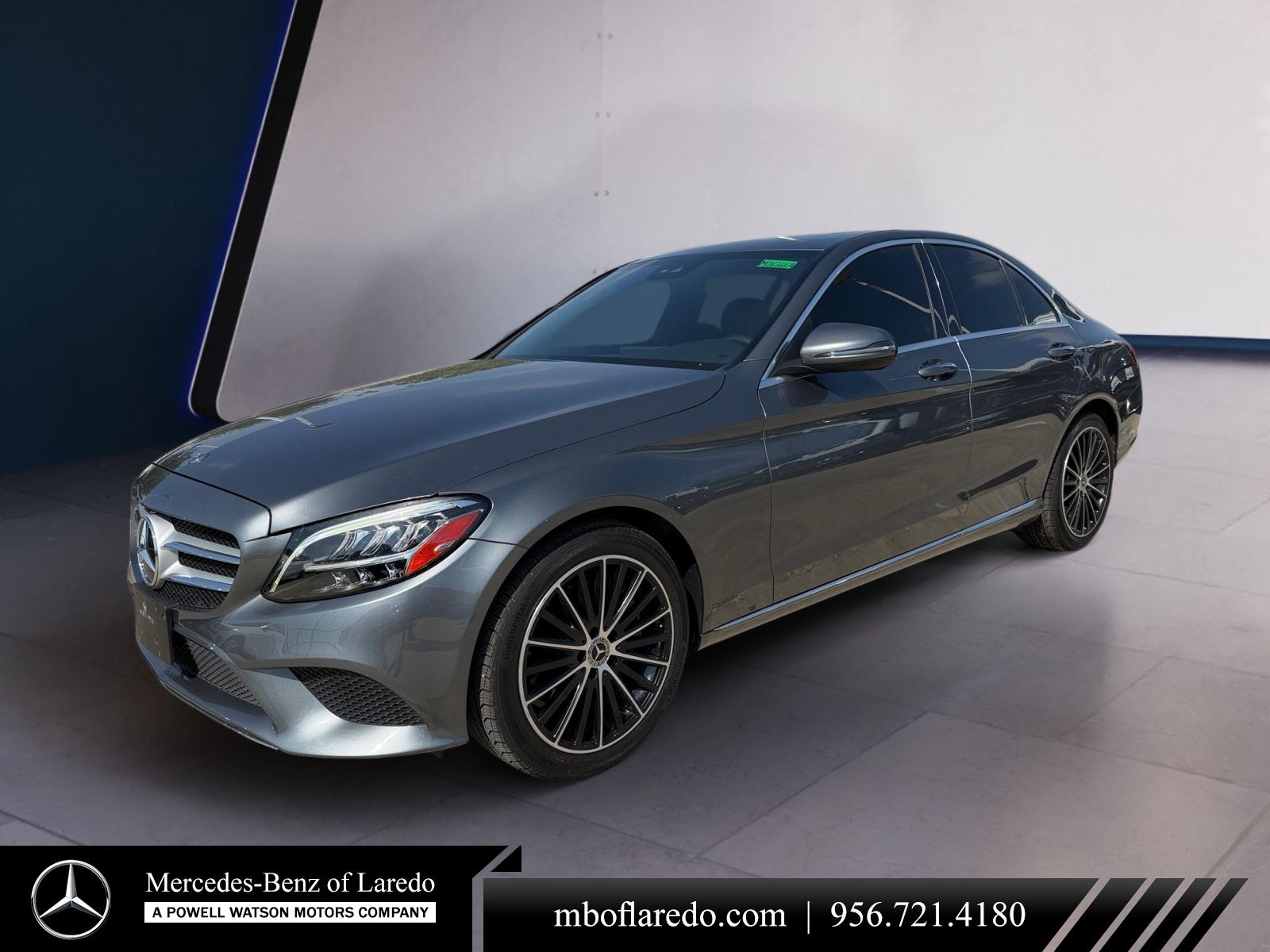 Gray (Selenite Grey Metallic) 2020 Mercedes-Benz C-Class C 300 Sedan RWD Sedan Rear-Wheel Drive Automatic