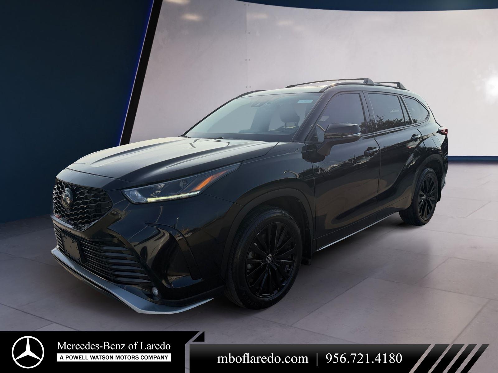 Midnight Black Metallic 2024 Toyota Highlander SUV / Crossover Front-Wheel Drive 8-Speed Automatic