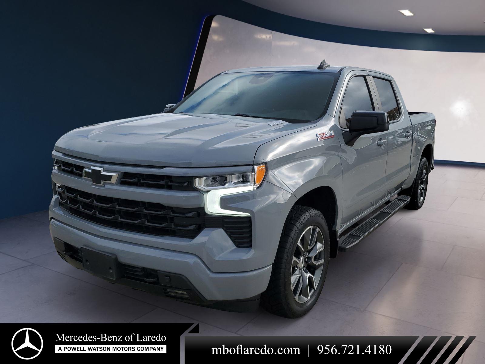Slate Gray Metallic 2024 Chevrolet Silverado 1500 Pickup Truck Four-Wheel Drive Automatic