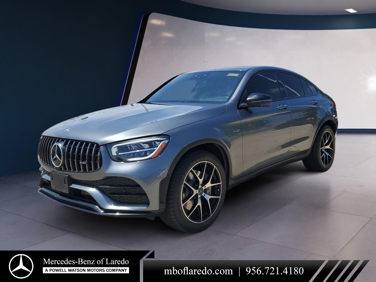 Gray (Selenite Grey Metallic) 2023 Mercedes-Benz GLC Coupe All-Wheel Drive Automatic