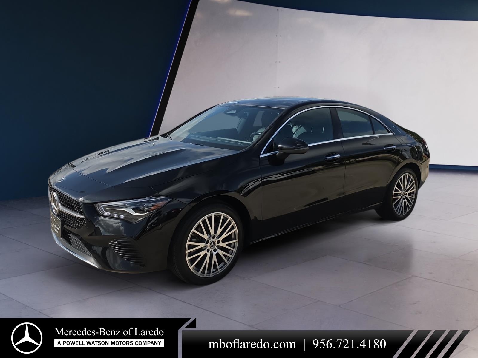 Polar White 2025 Mercedes-Benz CLA Coupe Front-Wheel Drive Automatic