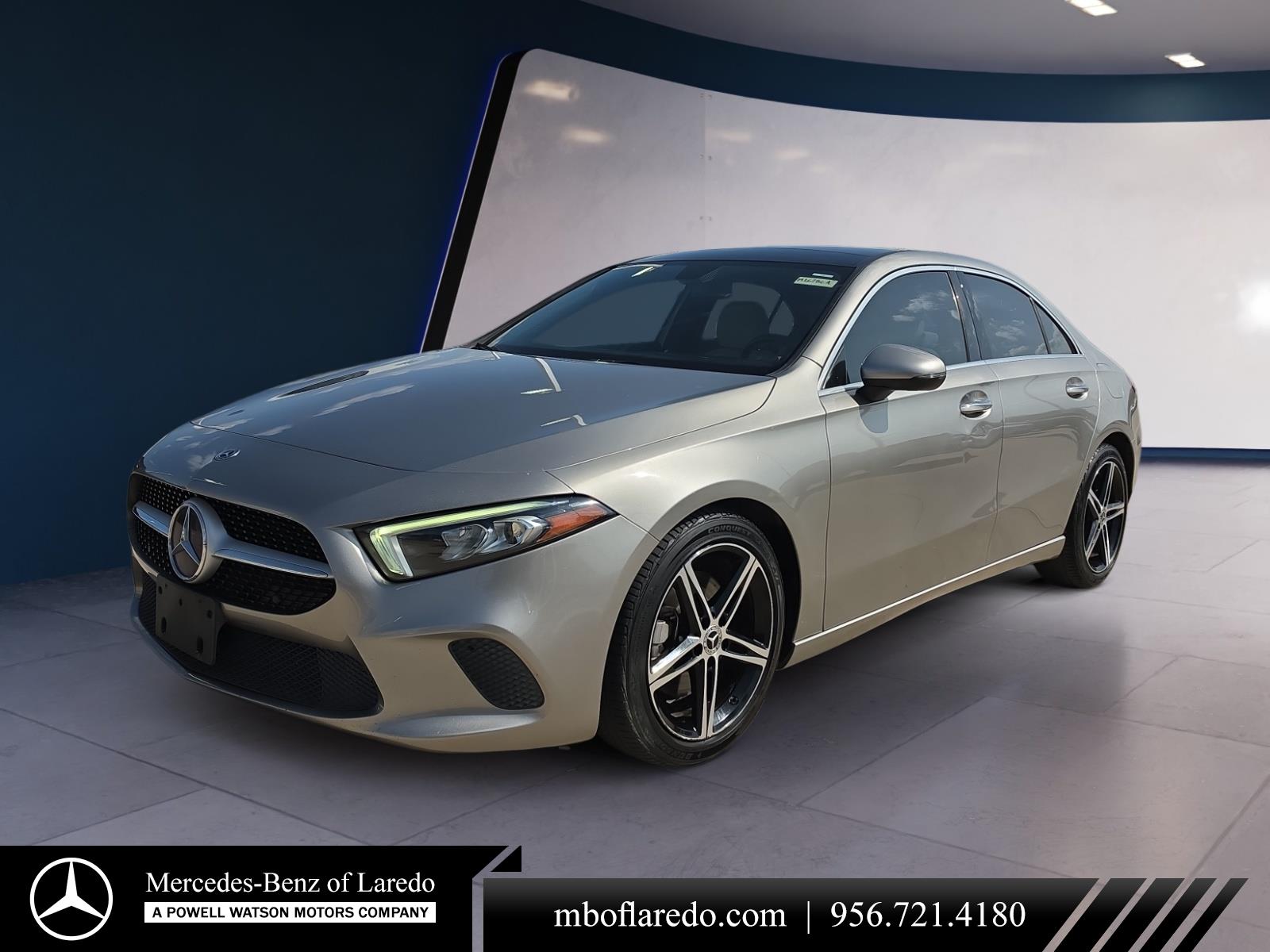 Mojave Silver Metallic 2020 Mercedes-Benz A-Class Sedan Front-Wheel Drive Automatic