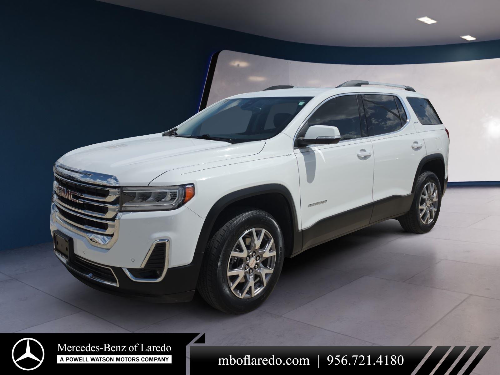 Summit White 2022 GMC Acadia SUV / Crossover Front-Wheel Drive 9-Speed Automatic