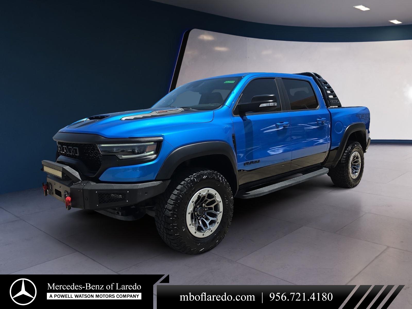 Hydro Blue Pearlcoat 2021 RAM 1500 Pickup Truck All-Wheel Drive 8-Speed Automatic