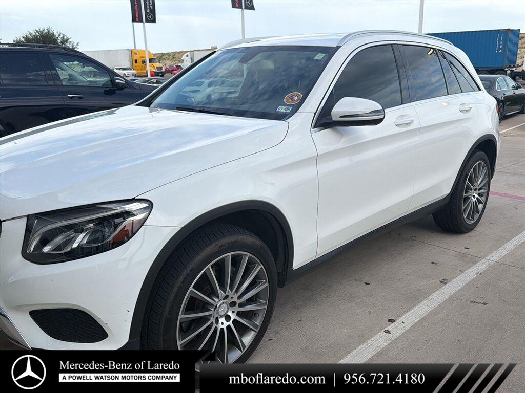 White 2018 Mercedes-Benz GLC SUV / Crossover Rear-Wheel Drive