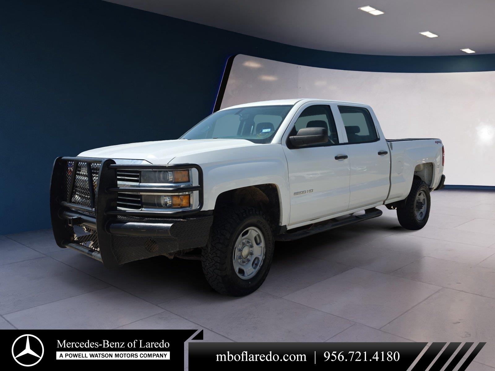 Summit White 2015 Chevrolet Silverado 2500HD Pickup Truck Four-Wheel Drive 6-Speed Automatic