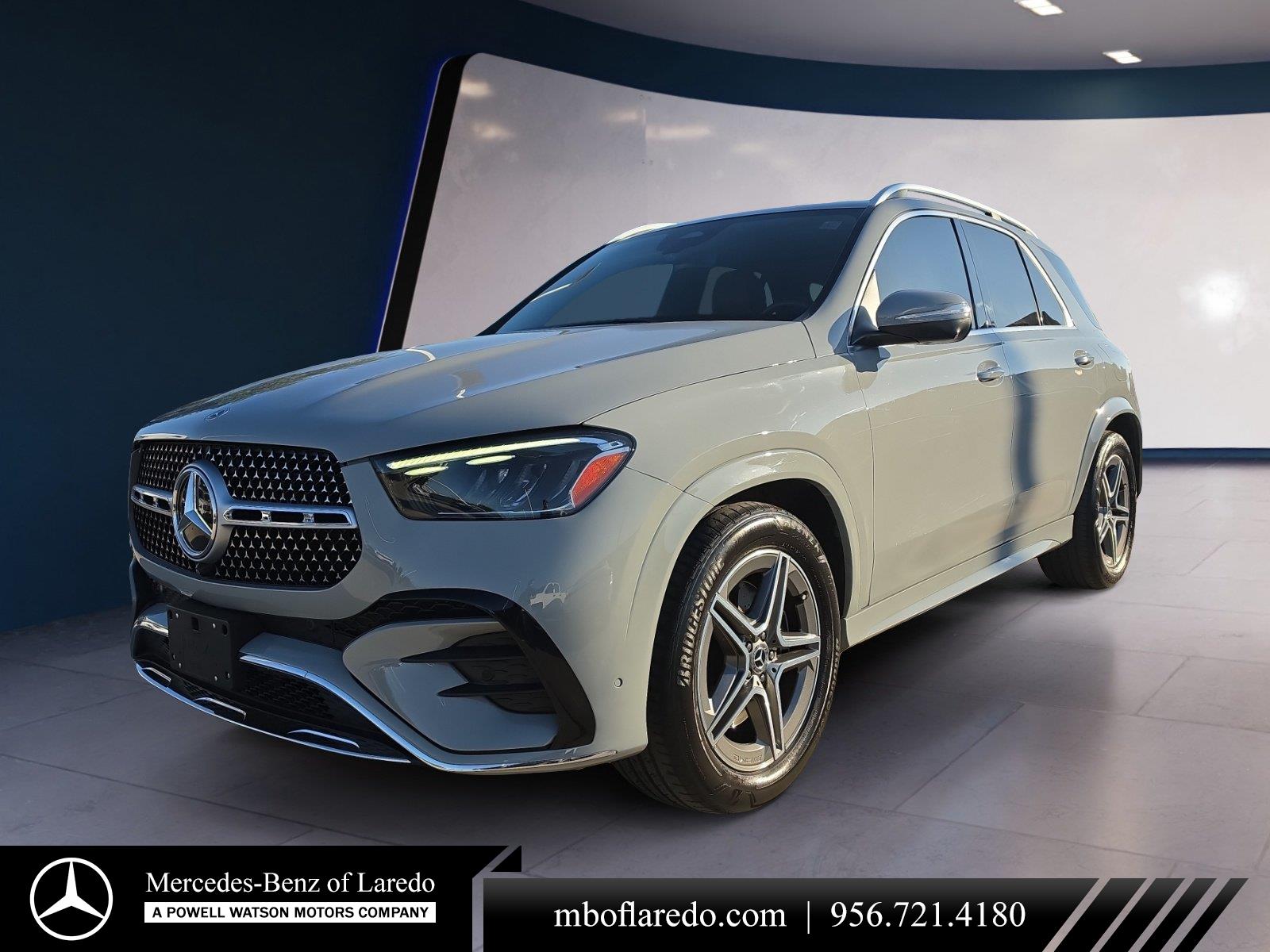 Gray (MANUFAKTUR Alpine Grey) 2024 Mercedes-Benz GLE SUV / Crossover All-Wheel Drive Automatic