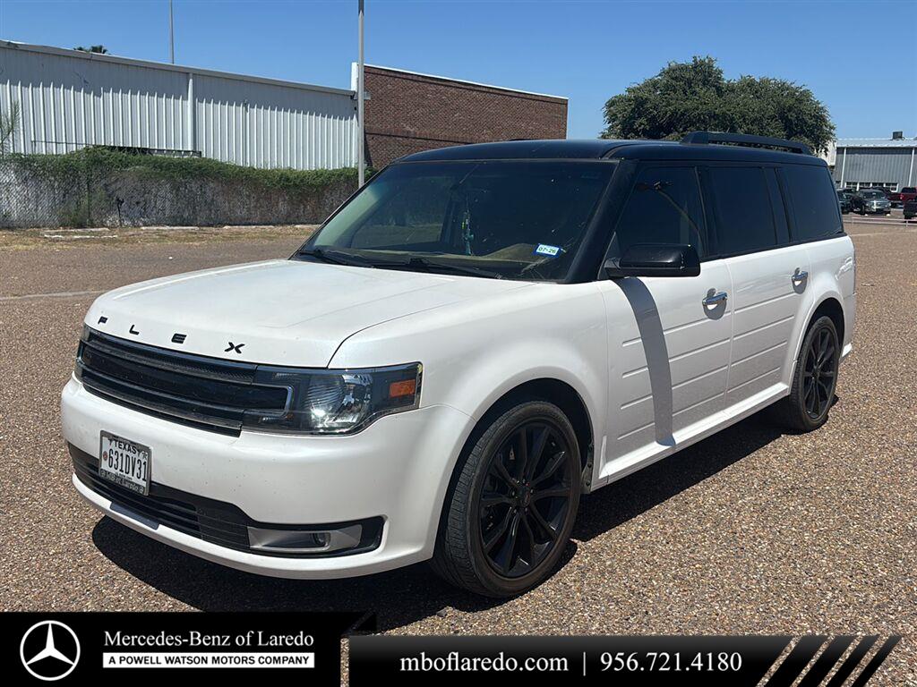 White Platinum Metallic Tri-Coat 2019 Ford Flex SUV / Crossover Front-Wheel Drive 6-Speed Automatic