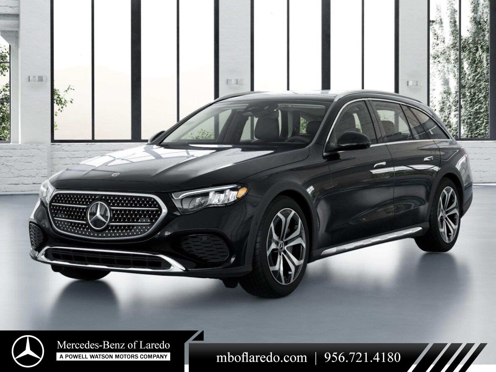 Black 2027 Mercedes-Benz E-Class All-Terrain Wagon All-Wheel Drive Automatic