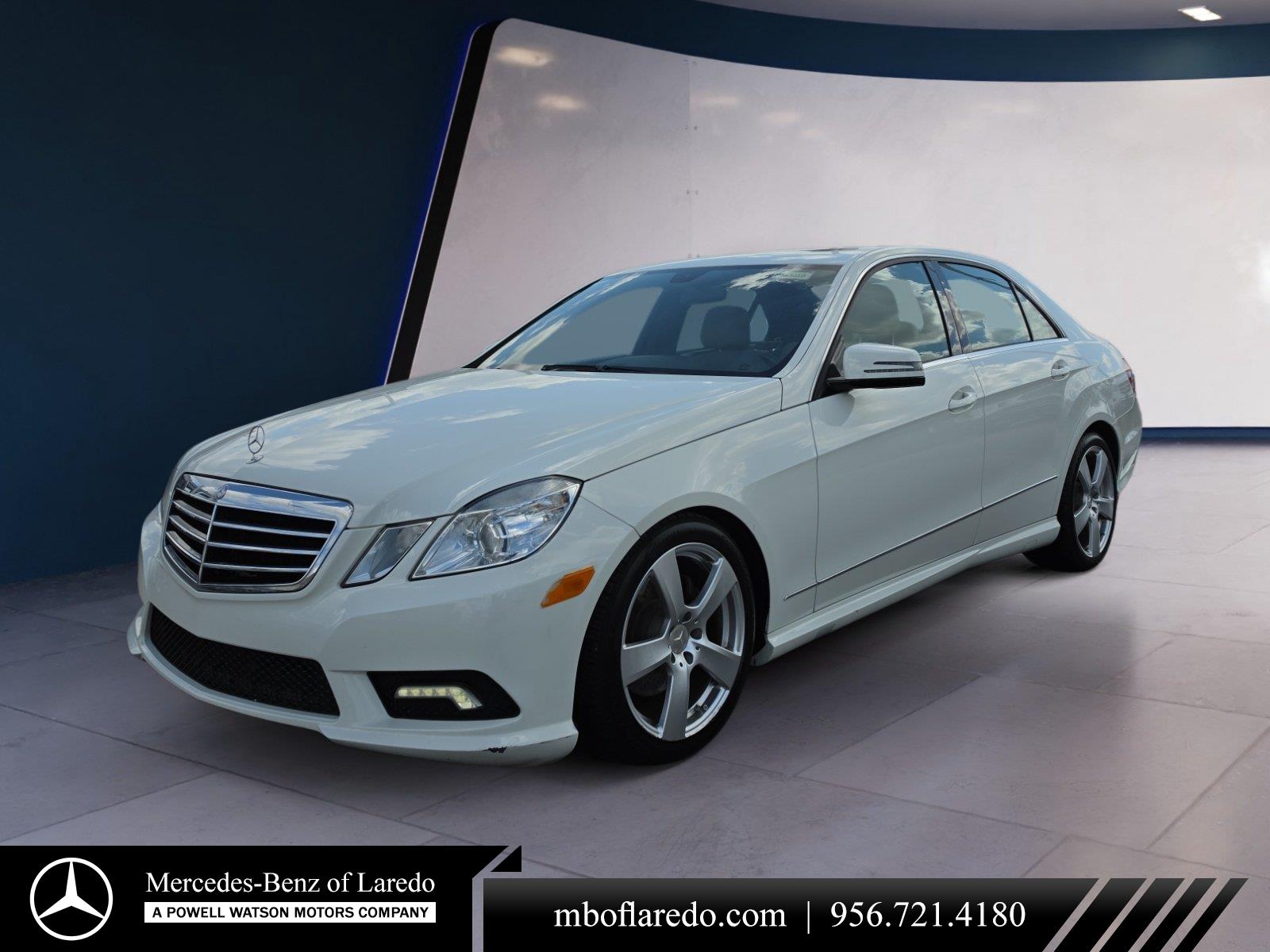White 2011 Mercedes-Benz E-Class Sedan  Automatic