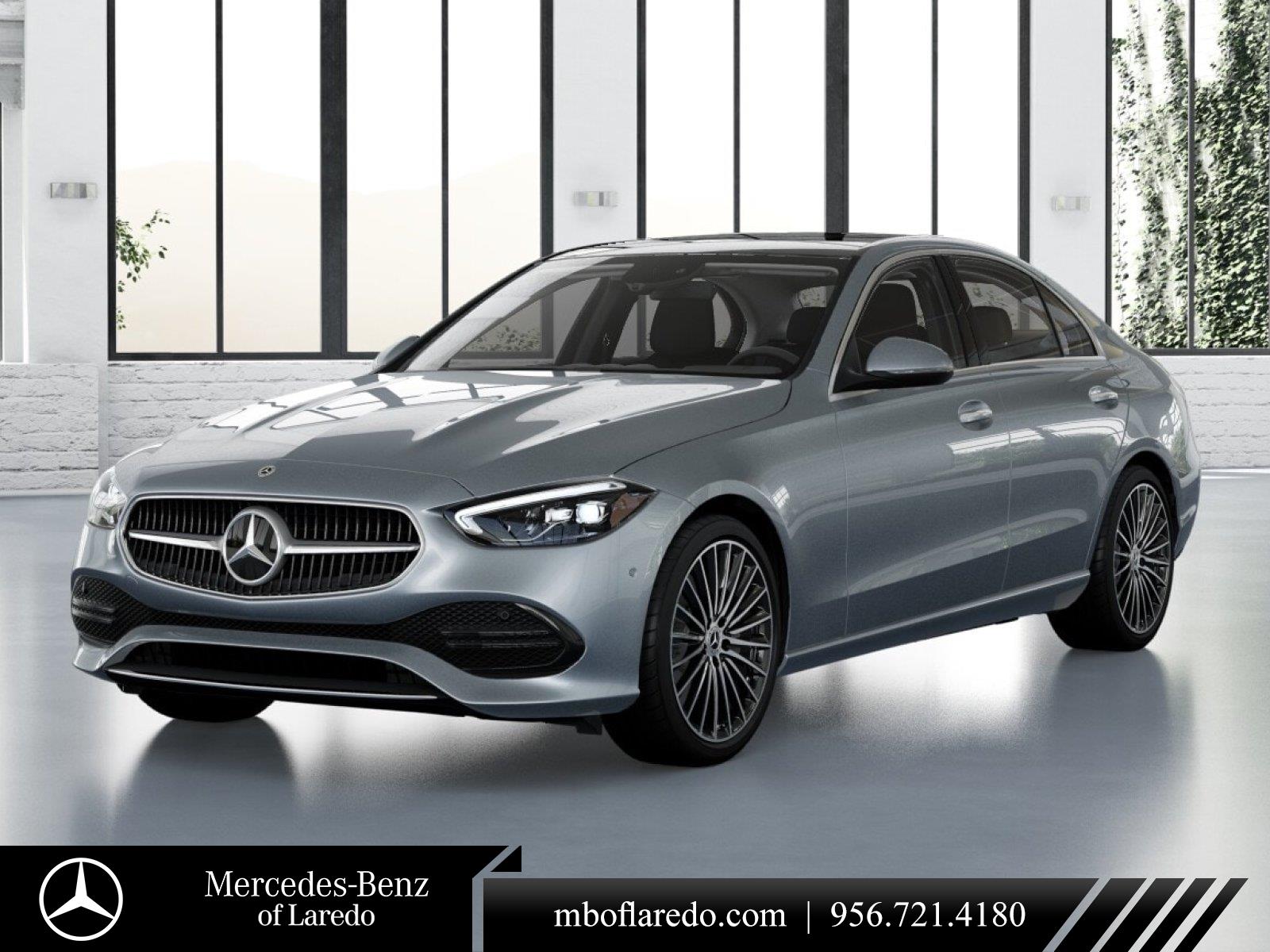 Cirrus Silver Metallic 2026 Mercedes-Benz C-Class Sedan All-Wheel Drive Automatic